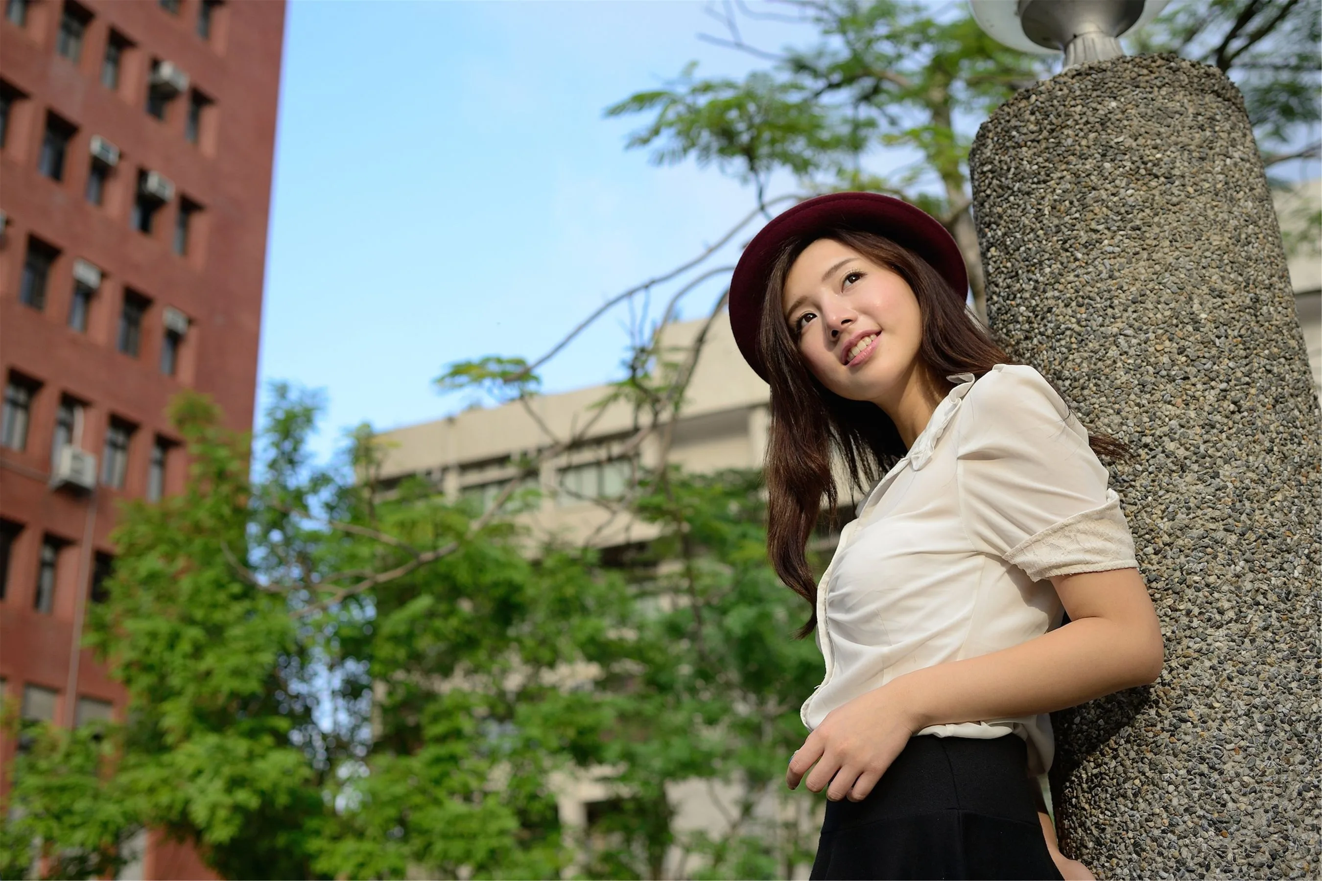 [Người đẹp khuôn viên Đài Loan] Chen Siying - Chuyến tham quan khuôn viên đầy nắng tại Đại học Sư phạm Quốc gia Đài Loan - 3