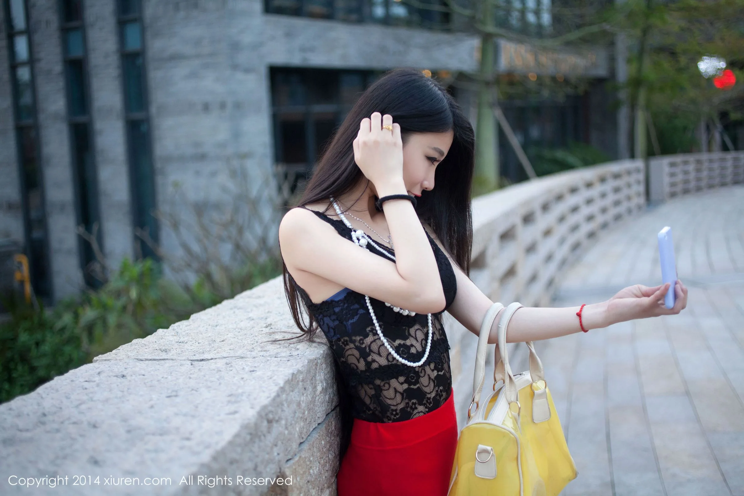 [XIUREN秀人网] Zhan Shuyu Zina - Bộ ảnh ngoài trời - 5