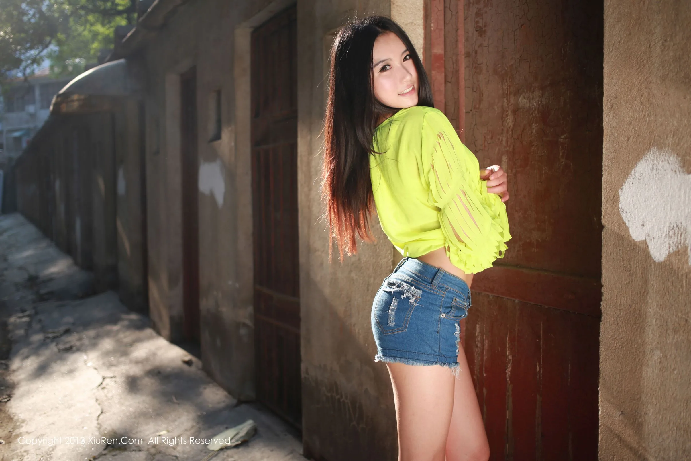 [XIUREN秀人网] MOON嘉依 - Chuỗi buổi chụp ảnh ngoài trời - 7