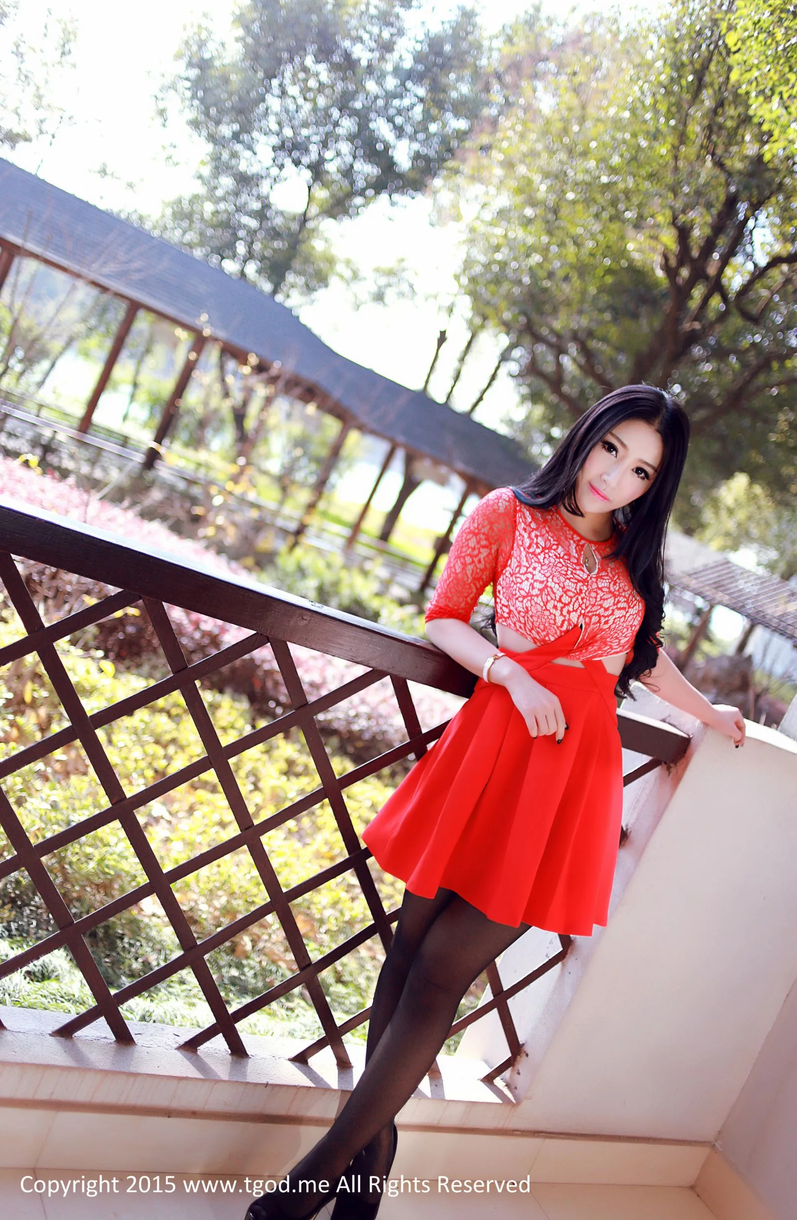 [TGOD đề xuất các nữ thần] Xia Jing (Jolie), Lu Siyu và Hu Yanqi - "Nữ thần đến" - Suối nước nóng hồ núi Jiayu - 3