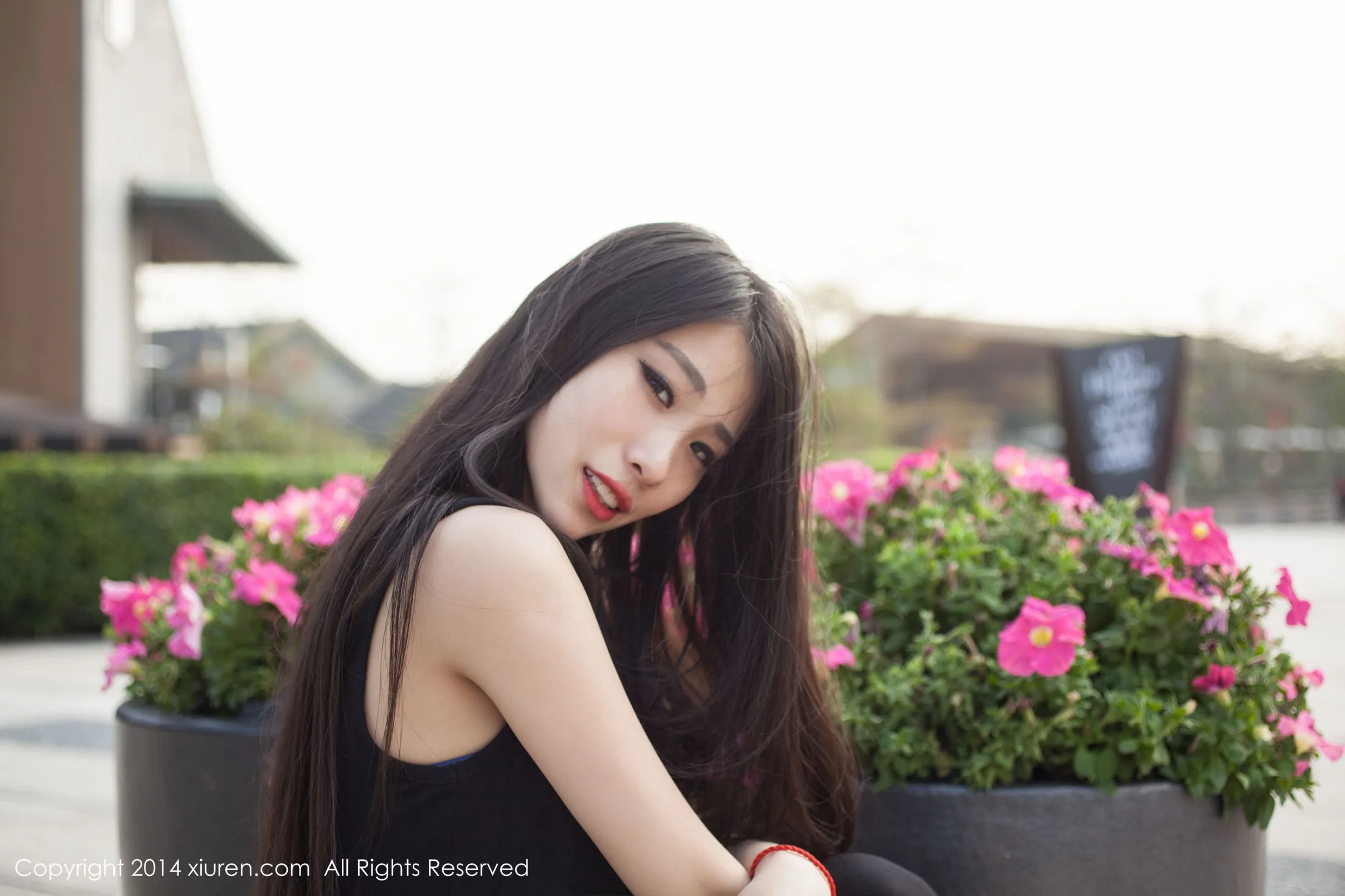 [XIUREN秀人网] Zhan Shuyu Zina - Bộ ảnh ngoài trời + trong nhà - 7