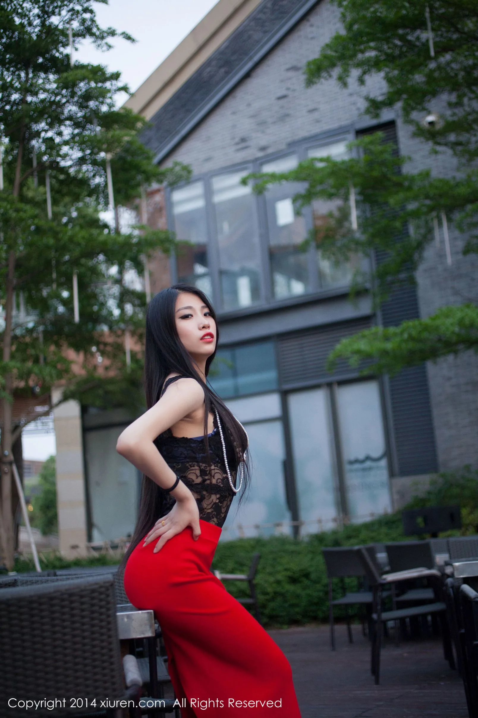 [XIUREN秀人网] Zhan Shuyu Zina - Bộ ảnh ngoài trời - 12