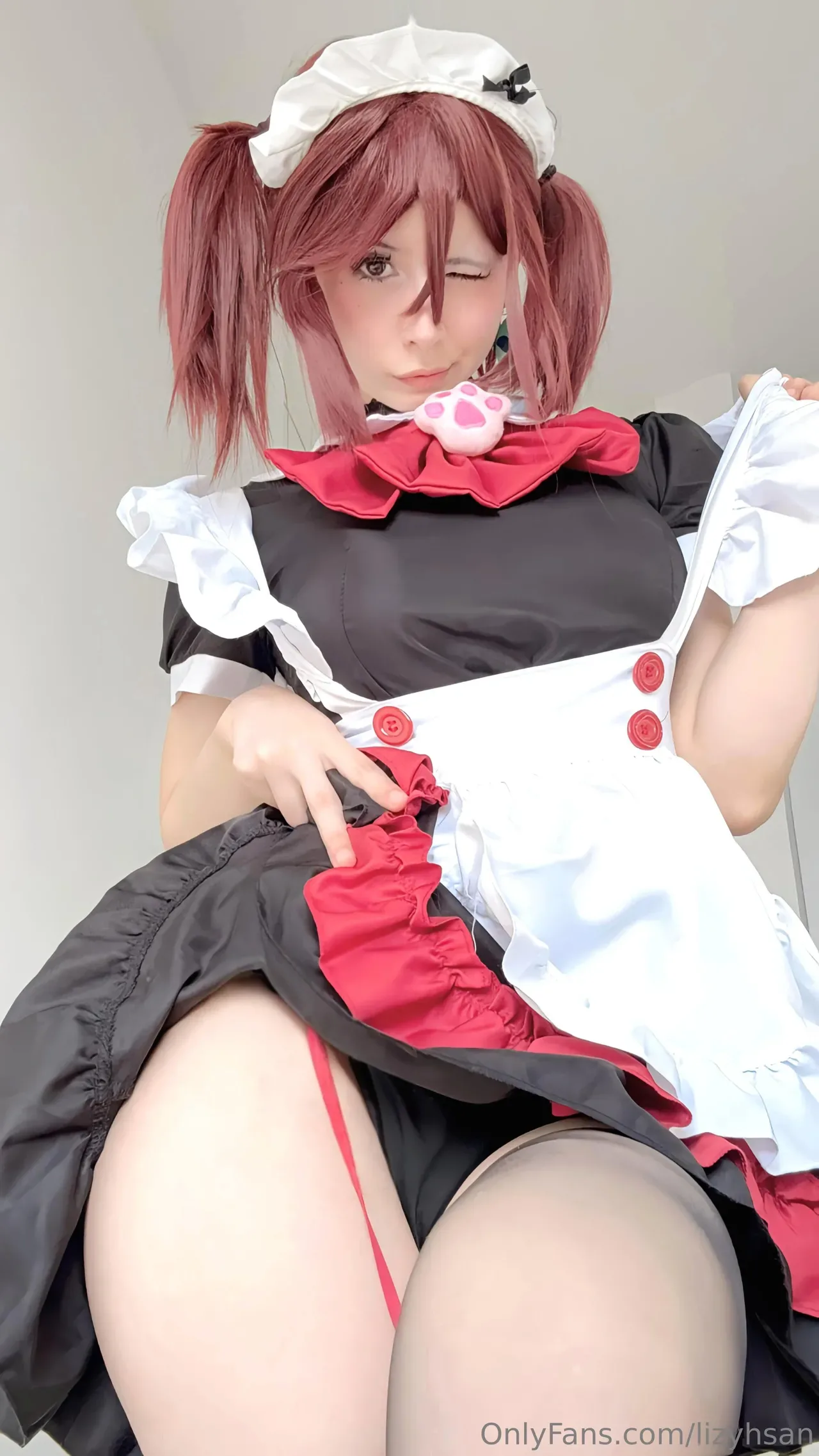 Lizyhsan – Trang phục hầu gái Momo Ayase - 60