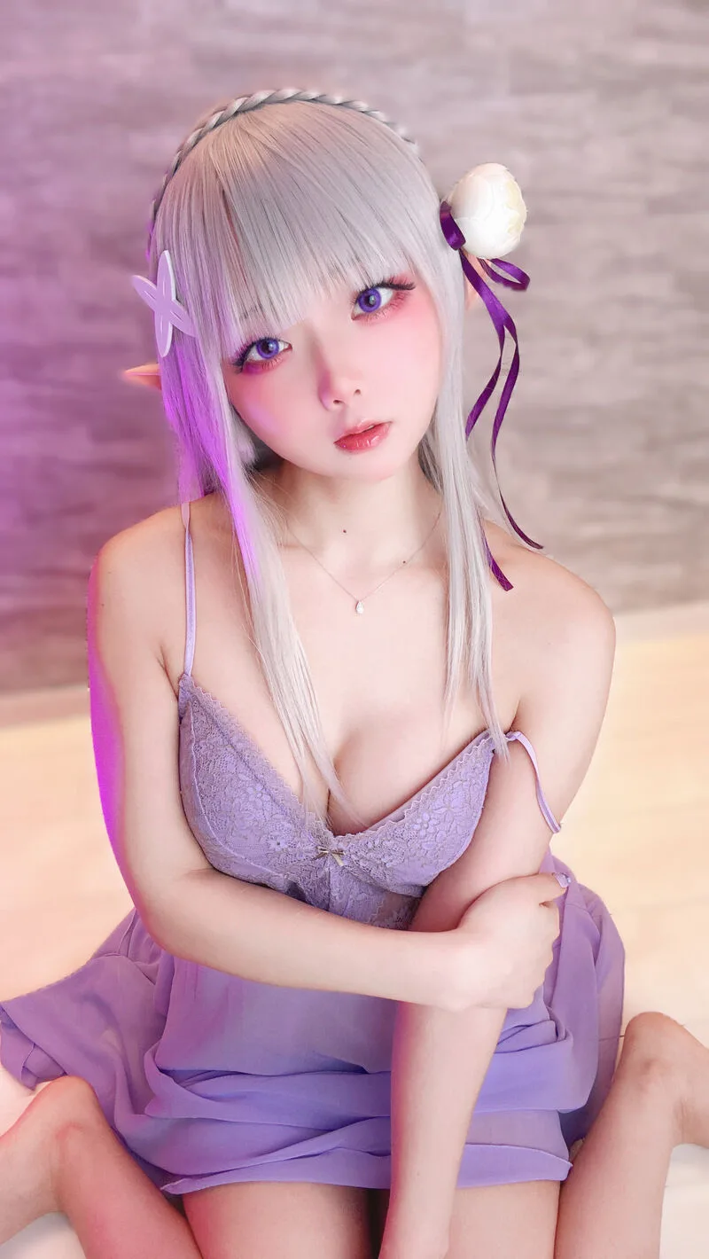 【リゼ ／ エミ◯ア】夜はこれからよ💜 - 92