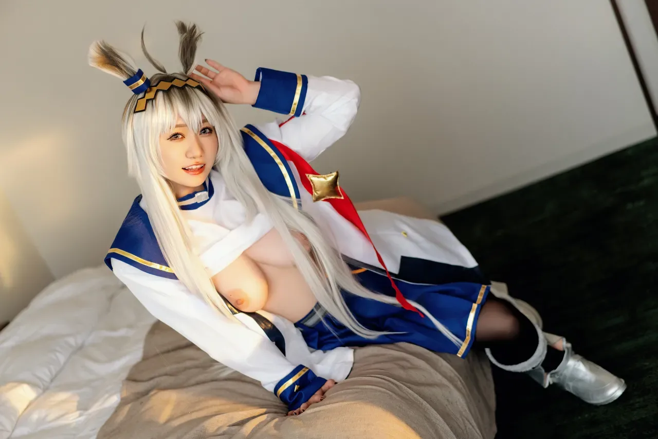 COSH-311[Kosucchi] Trong sáng và vô tư! Thân hình gợi cảm với vòng một khủng! Cô gái xinh đẹp mạnh mẽ nhất Oguricha! Quan hệ tình dục thụ tinh 4 tai thú!! - 57
