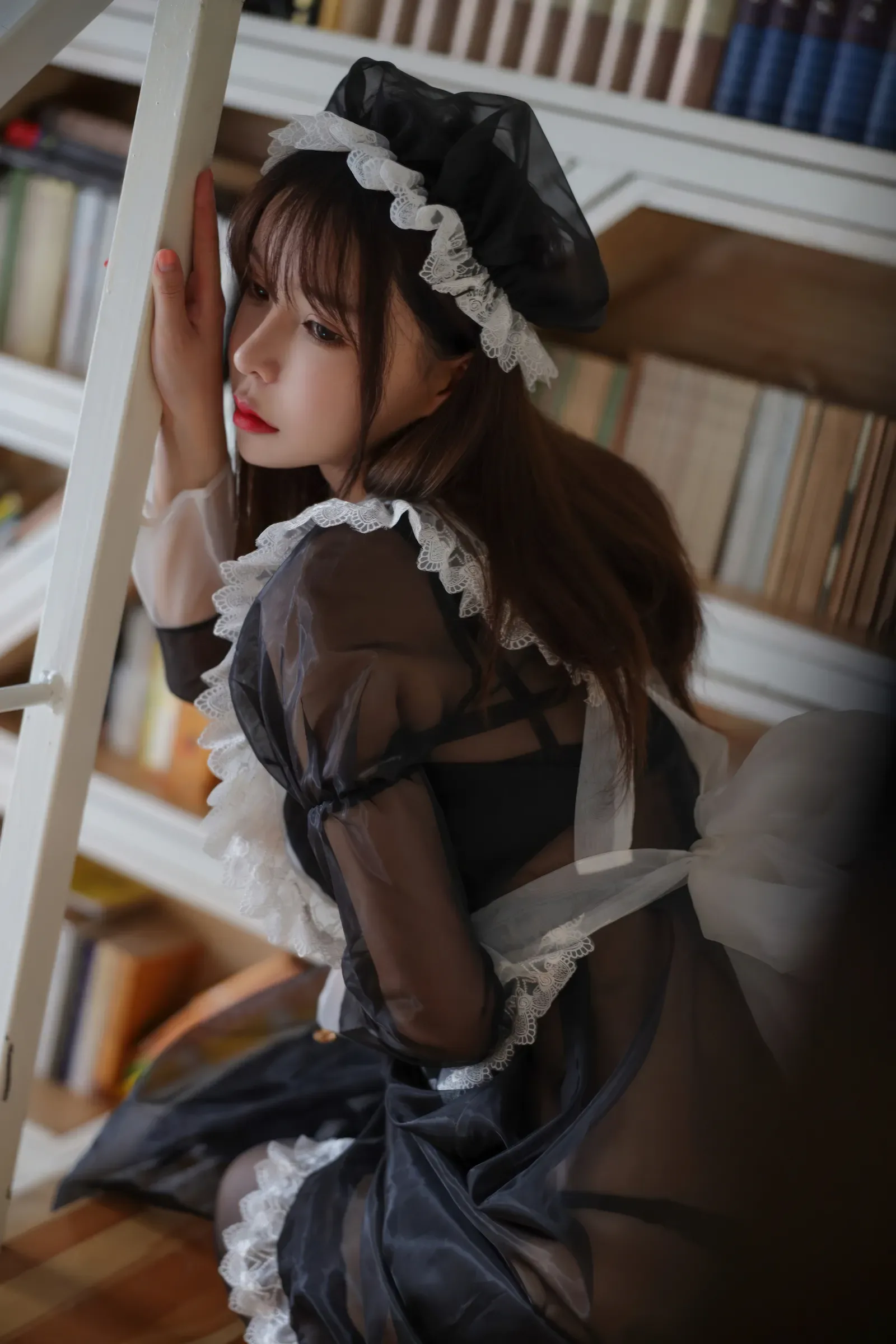 亚马逊鲶鱼 黑色透明女仆 - 8