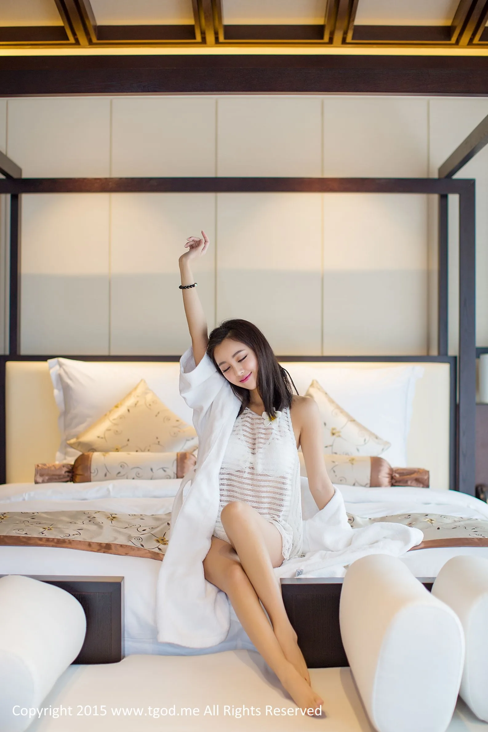[TGOD giới thiệu Nữ thần] Nữ thần xuất hiện: Hoàng hậu Trung Hoa, Suối nước nóng Hồng Trấn núi Nga Mi - Bộ ảnh Ultra HD - 18