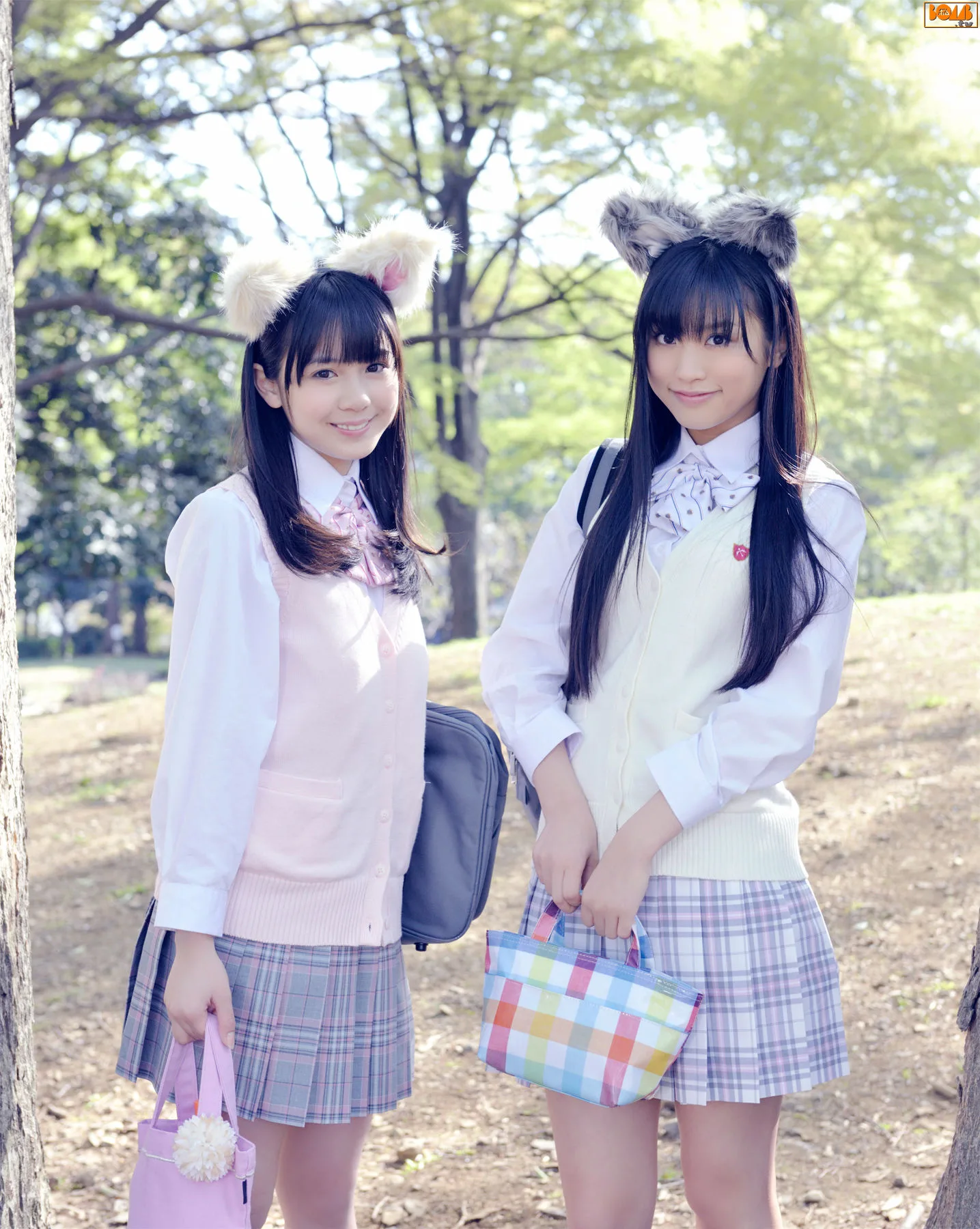 Bom.TV] Album ảnh "Mimi Girls" của Okinaka Makoto và Negishi Ai - 3