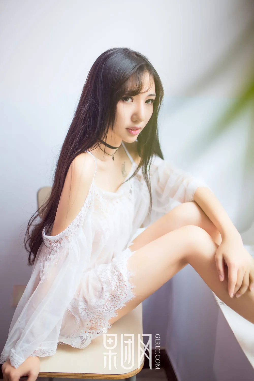 软妹子宓兔兔er 透视薄纱若隐若现 - 2
