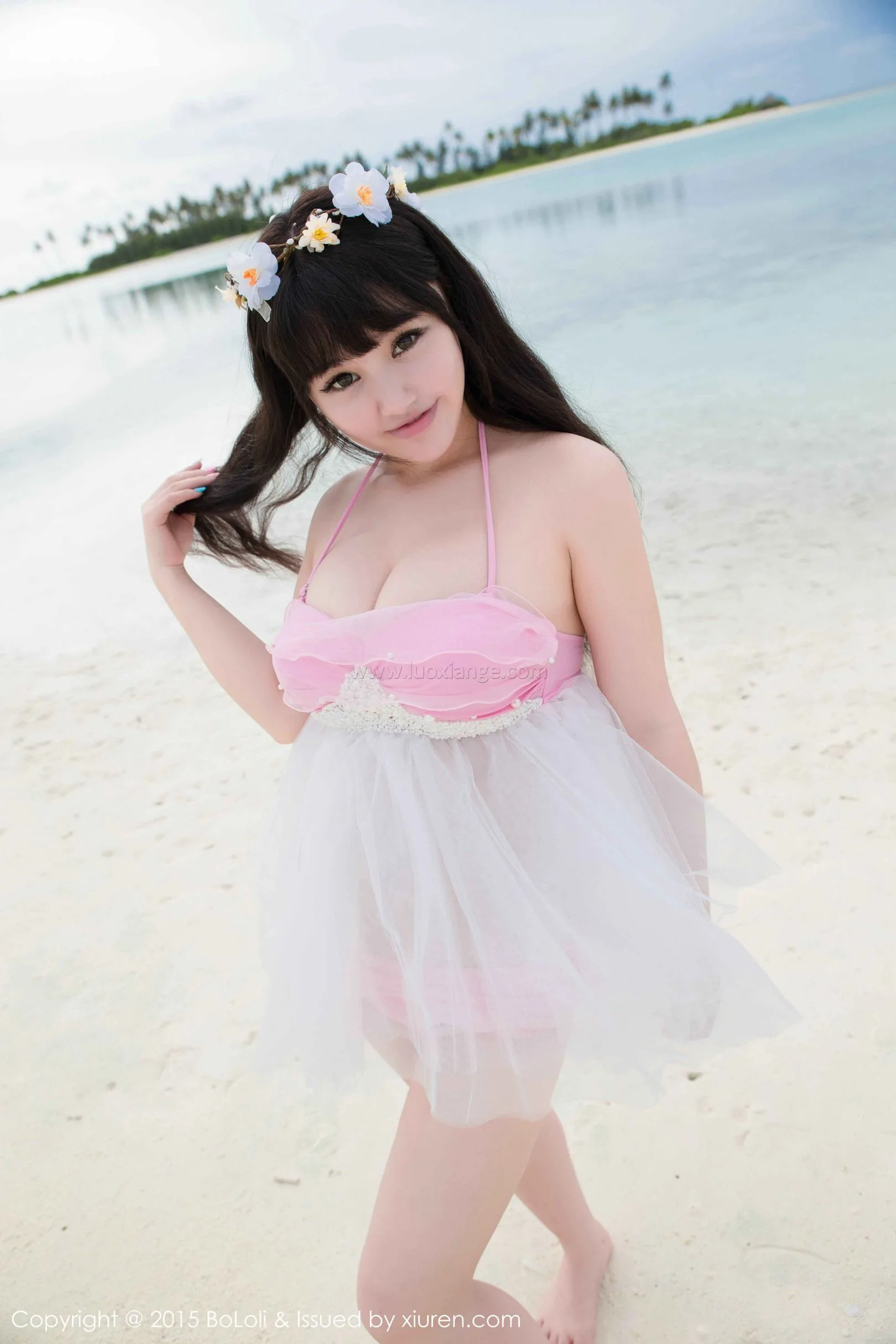 [BOLOli] Tập 057 Barbie Kerr - Bộ ảnh du lịch Maldives, Bộ thứ ba - 34