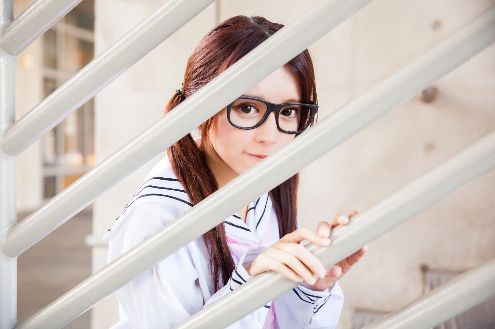 Nữ diễn viên Đài Loan Trương Kỳ Binh (Julie) - Bộ ảnh chụp trang phục thủy thủ/nữ sinh. - 40