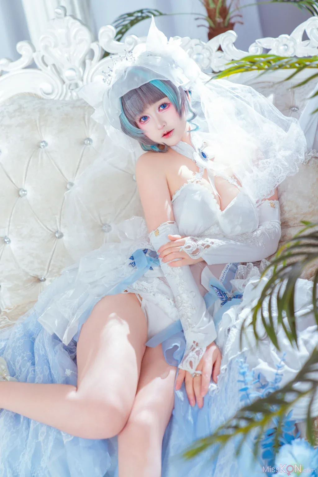 Coser@喵喵的喵吖： 柴郡婚纱 - 2