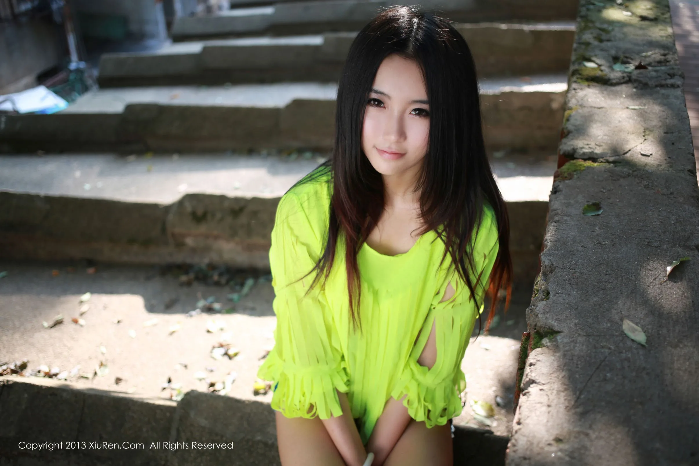 [XIUREN秀人网] MOON嘉依 - Chuỗi buổi chụp ảnh ngoài trời - 3