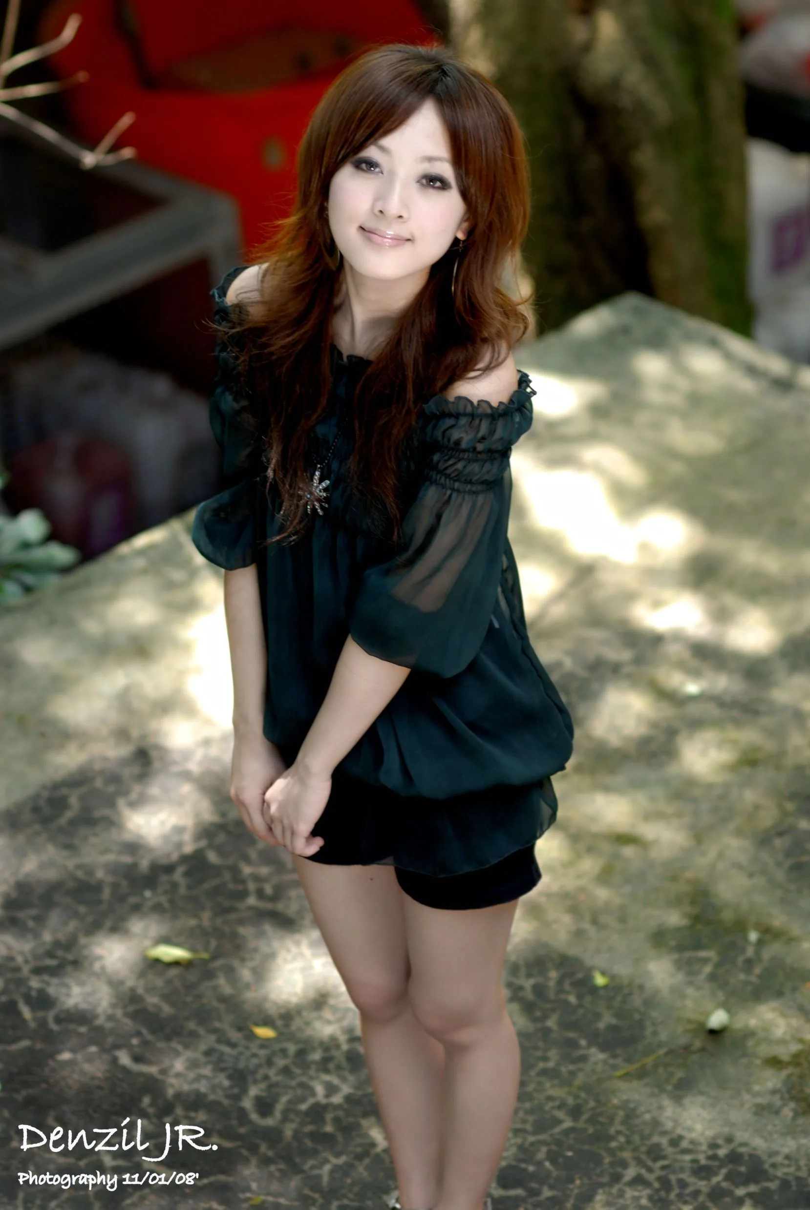 Cô gái Đài Loan Guozi MM - 3 bộ album ảnh ngoài trời đẹp và tươi mát. - 117