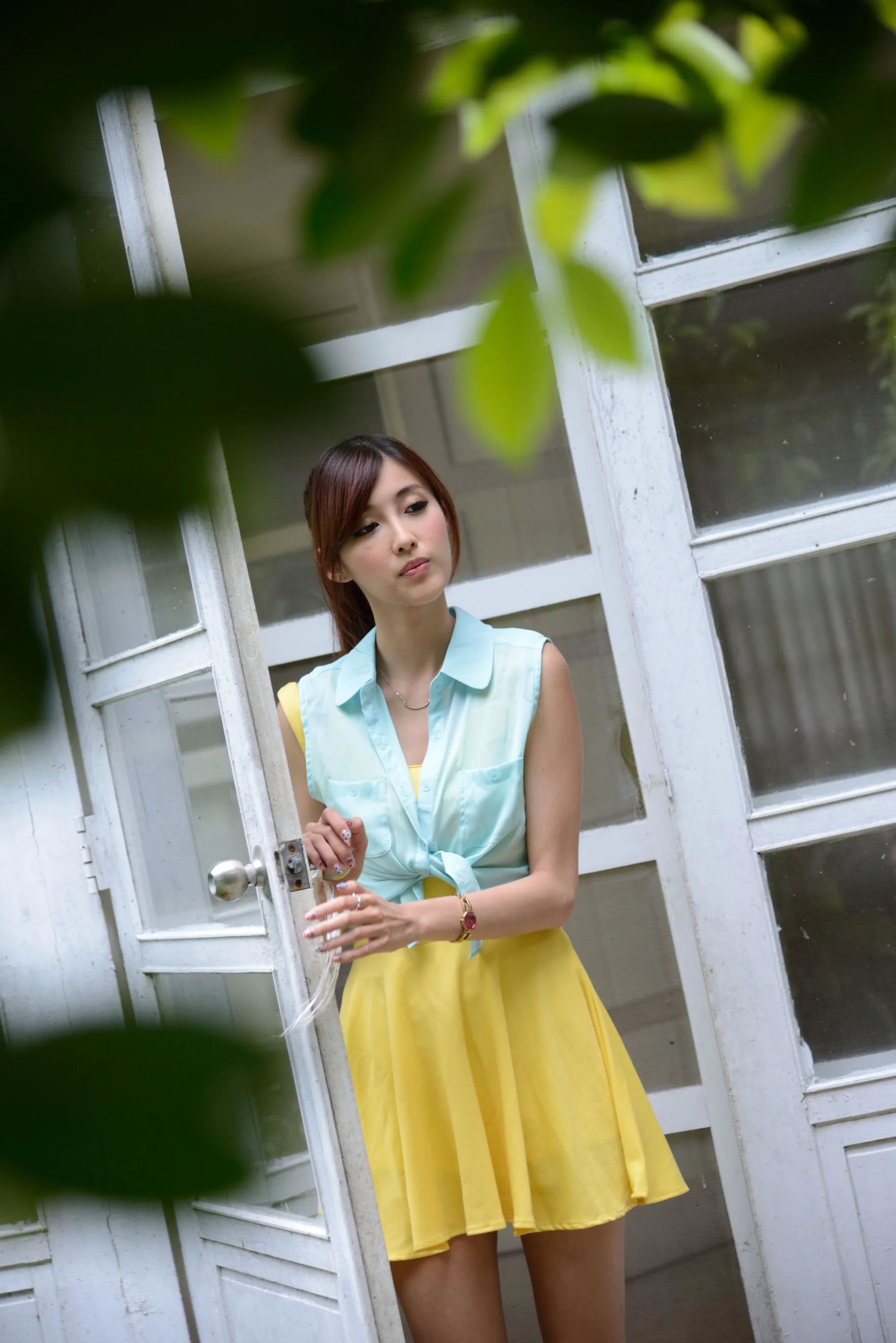[Bộ sưu tập ảnh người đẹp Đài Loan] Kila Jingjing - Buổi chụp ảnh ngoại cảnh độ phân giải cao tại ký túc xá quân đội Mỹ (Bộ ảnh) - 37