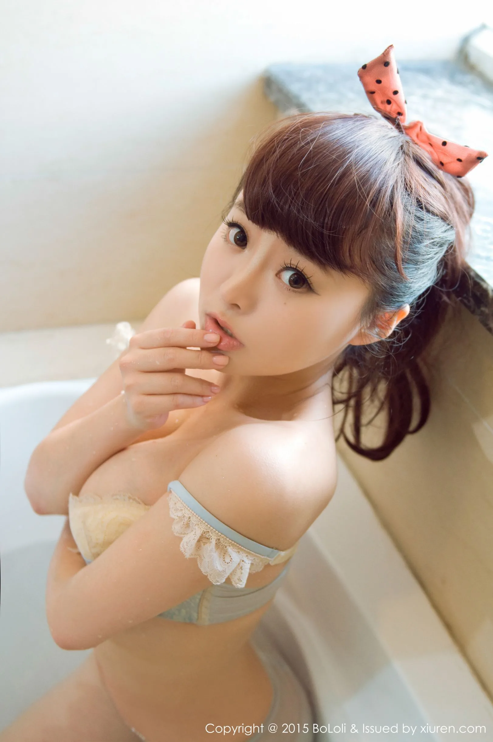 [BoLoli]VOL.003 Liu Youqi Sevenbaby/Qibao - Album ảnh HD dòng cá hồi - 15