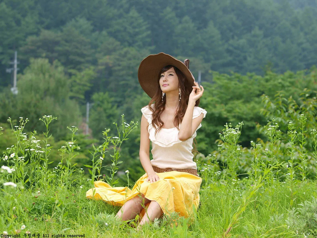 Choi Ok-jin - Bộ ảnh tươi tắn và tự nhiên của người mẫu Hàn Quốc xinh đẹp tại vùng quê. - 18