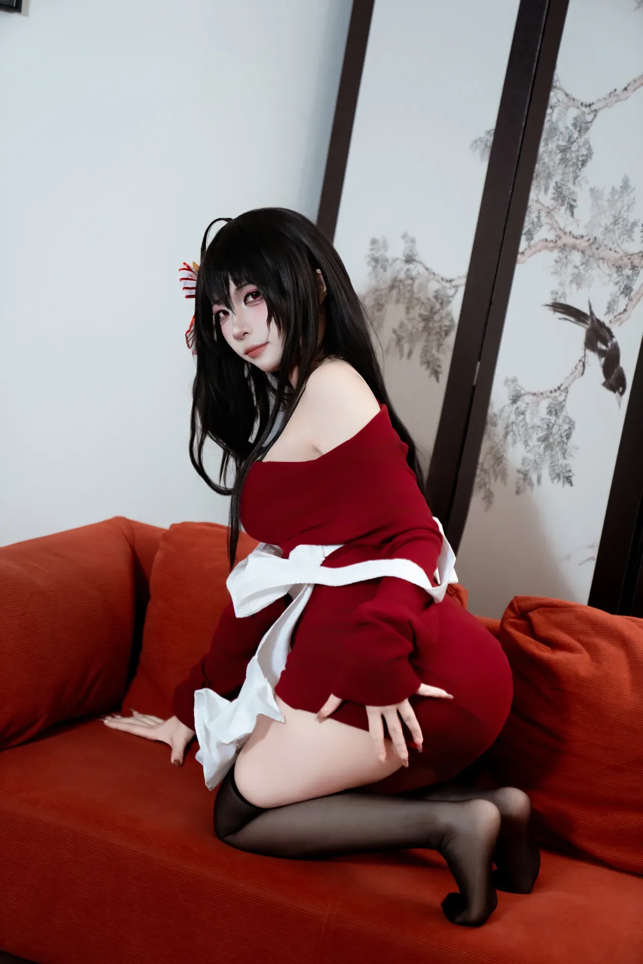 Nisa Nisa – Blue Blue Line Dairyo Home Clothes - 19