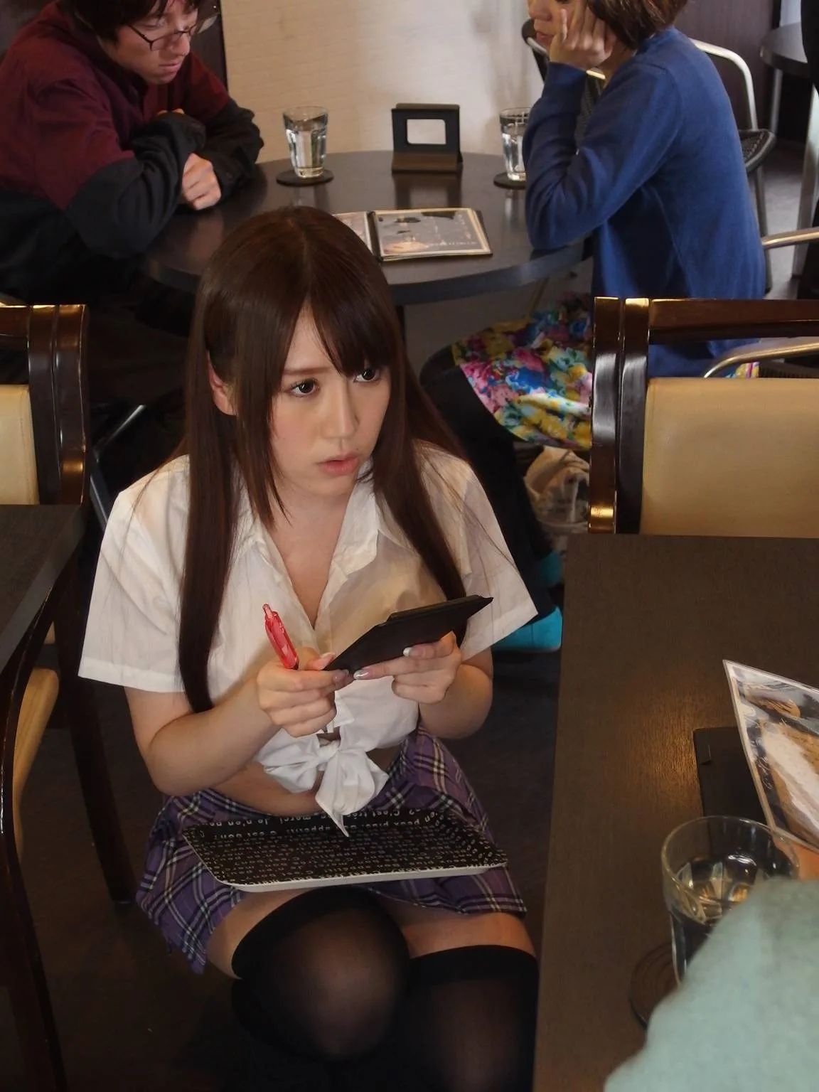 猥褻おっぱいカフェ　木南日菜 - 20