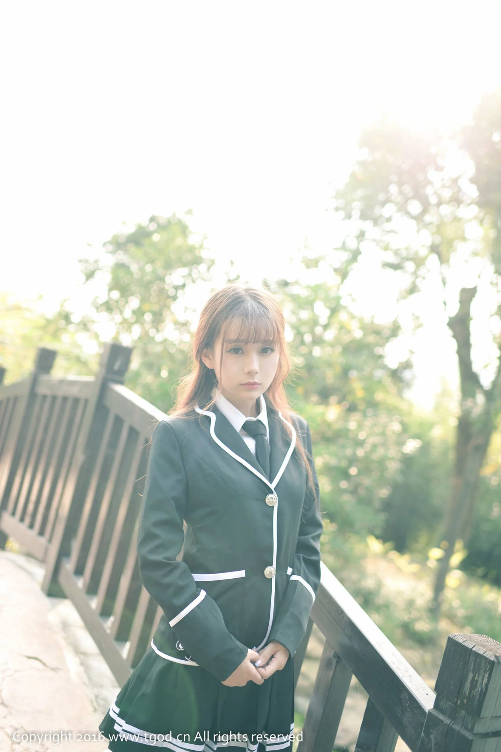 [TGOD giới thiệu Nữ thần] Bộ ảnh tươi tắn và tự nhiên của Nữ hoàng Lolita Xiao Jiu Vin - 6