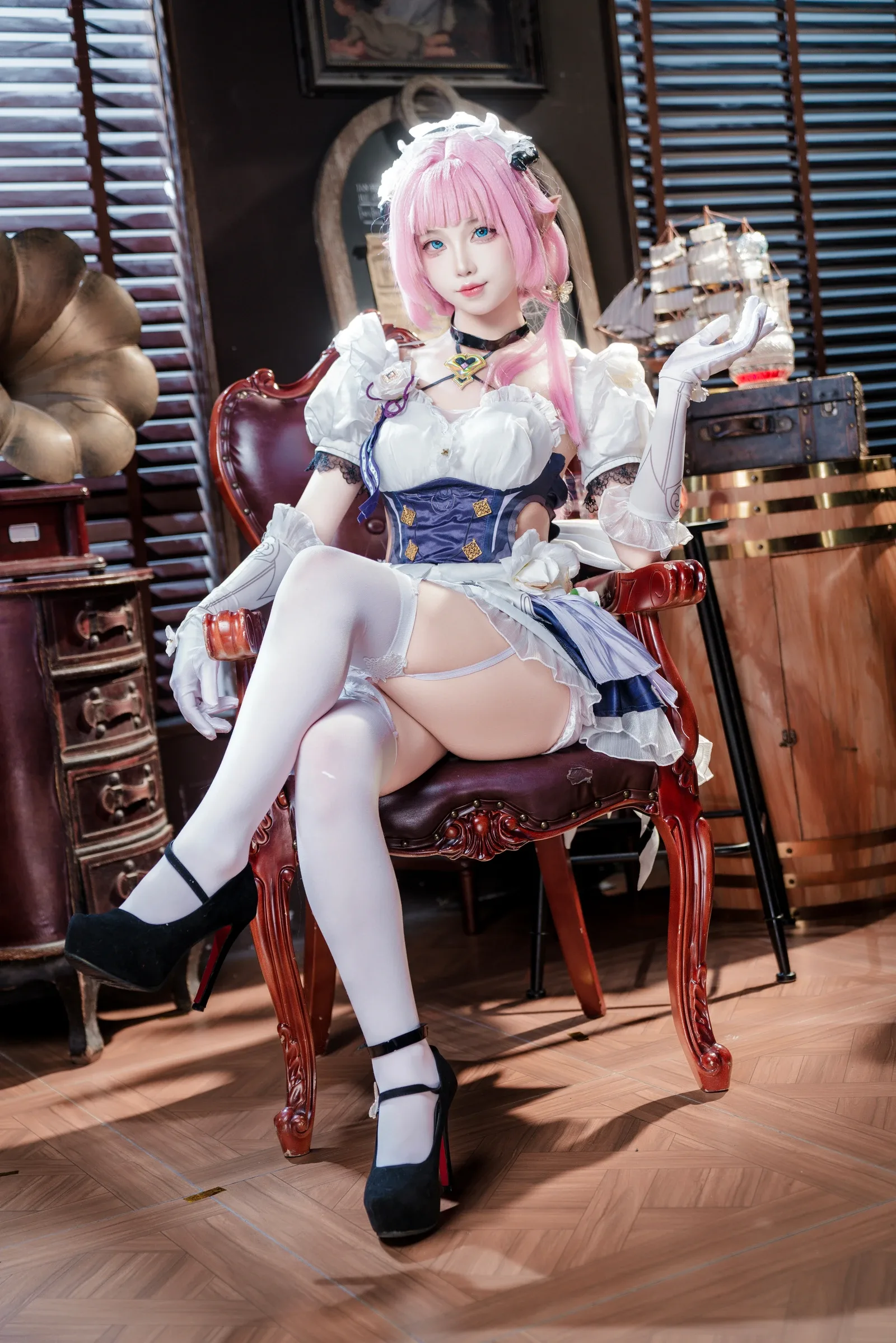 狐玖玖 爱莉希雅女仆 - 1