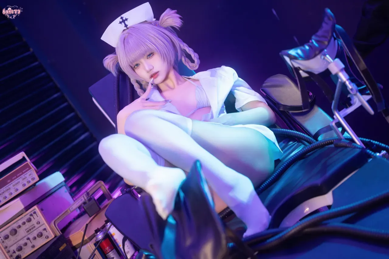 柒柒要乖哦 – 彻夜之歌 护士服小荠 - 22