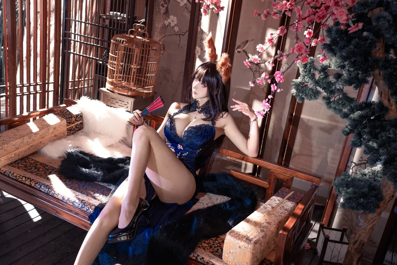 B站-Seya-狮砸-天城旗袍 - 9