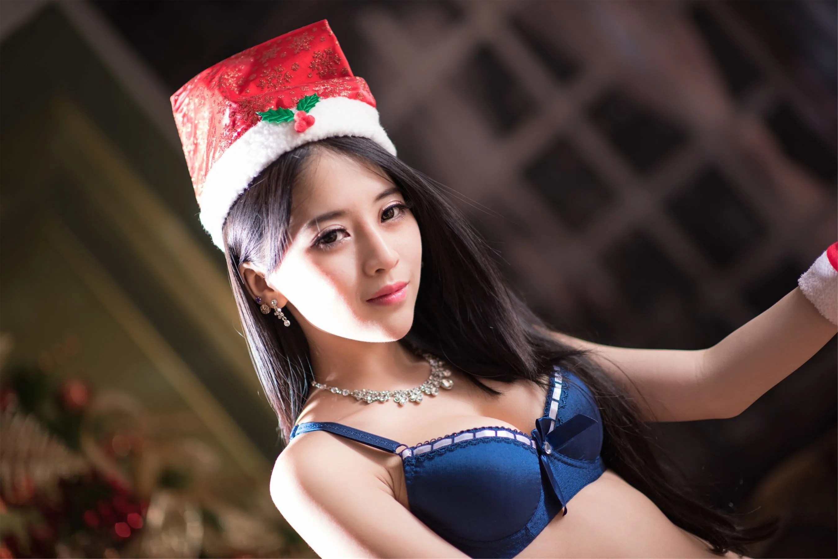 [Vẻ đẹp Đài Loan] Trương Chuman - Bộ đàn piano Giáng sinh kiểu Trung Quốc (Bộ ảnh gồm hai phần) - 13