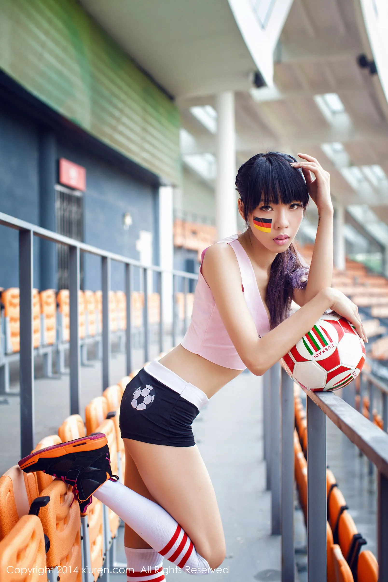 [XIUREN秀人网] Bộ sưu tập ảnh các em gái bóng đá World Cup 2014 Brazil - 42