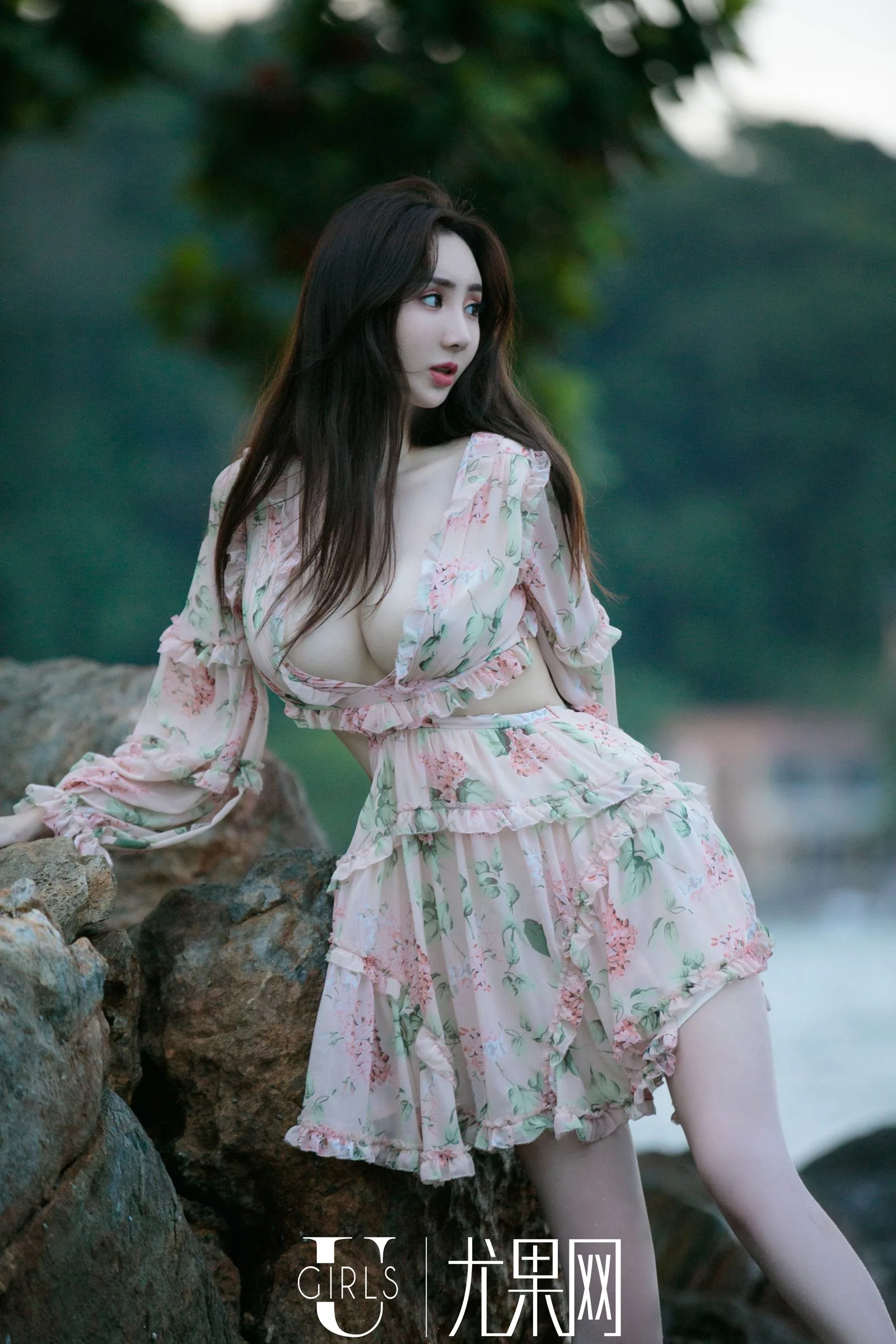 于思琪的椰子情歌 连身泳装少女气息 - 22