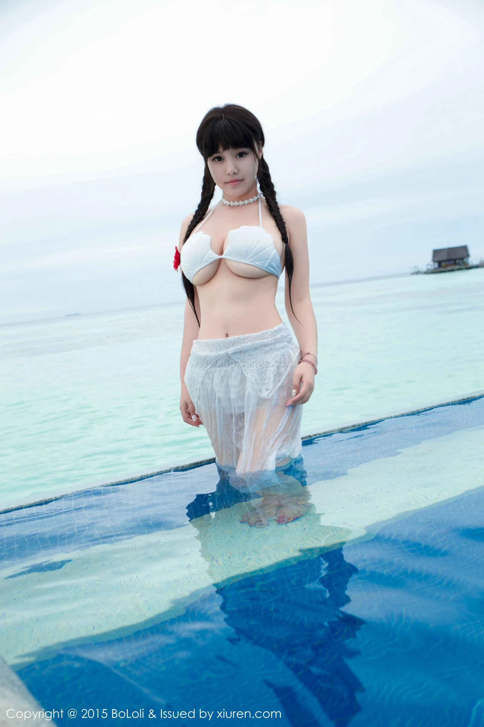 [BOLOli] Tập 057 Barbie Kerr - Bộ ảnh du lịch Maldives, Bộ thứ ba - 8
