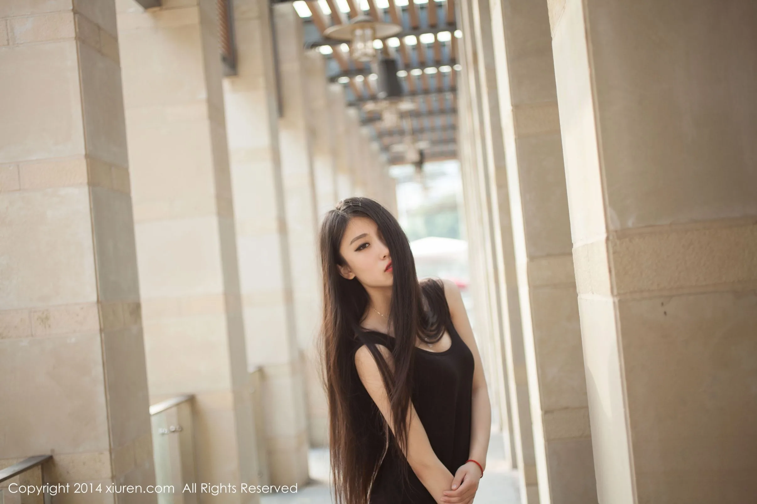 [XIUREN秀人网] Zhan Shuyu Zina - Bộ ảnh ngoài trời + trong nhà - 13