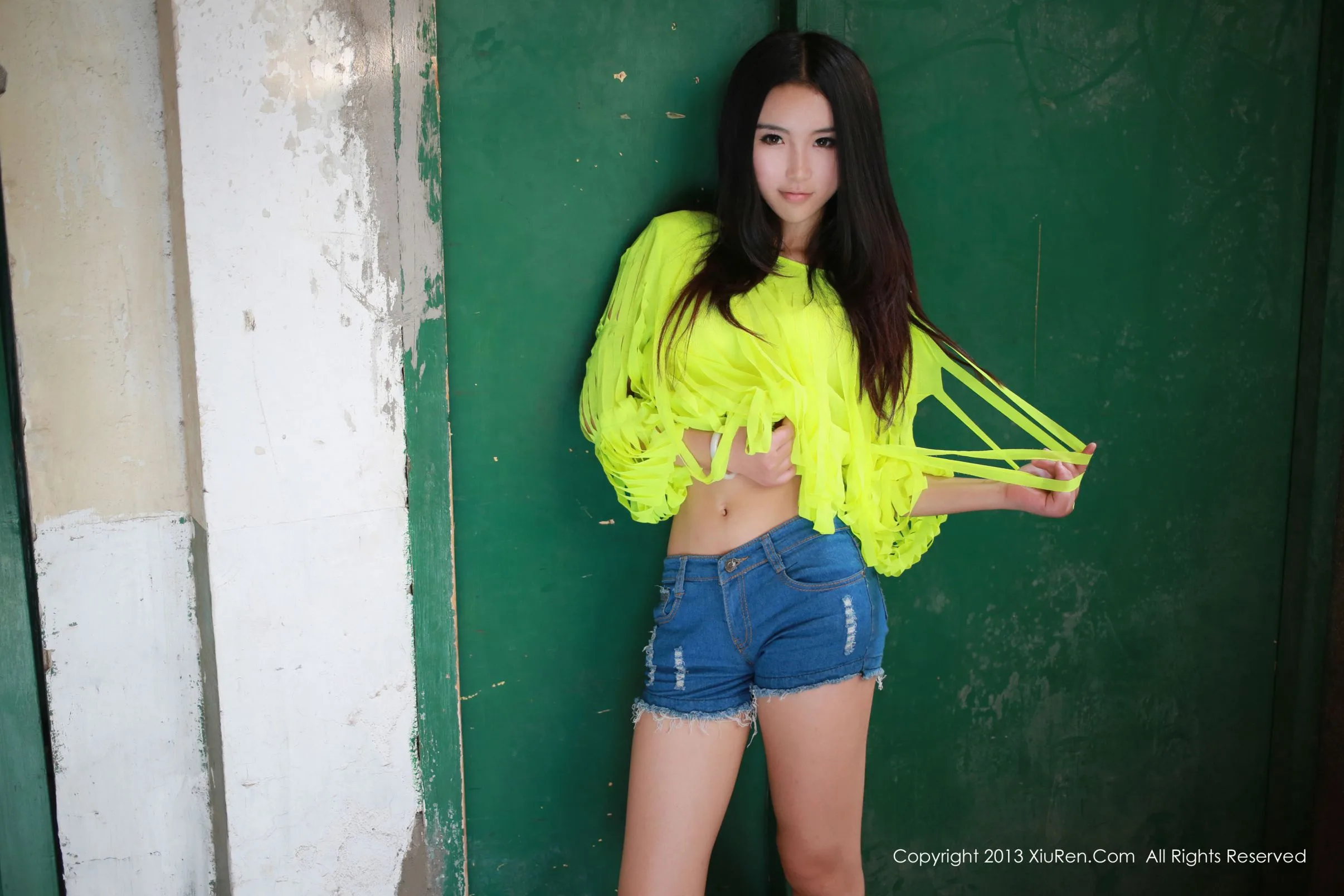 [XIUREN秀人网] MOON嘉依 - Chuỗi buổi chụp ảnh ngoài trời - 14