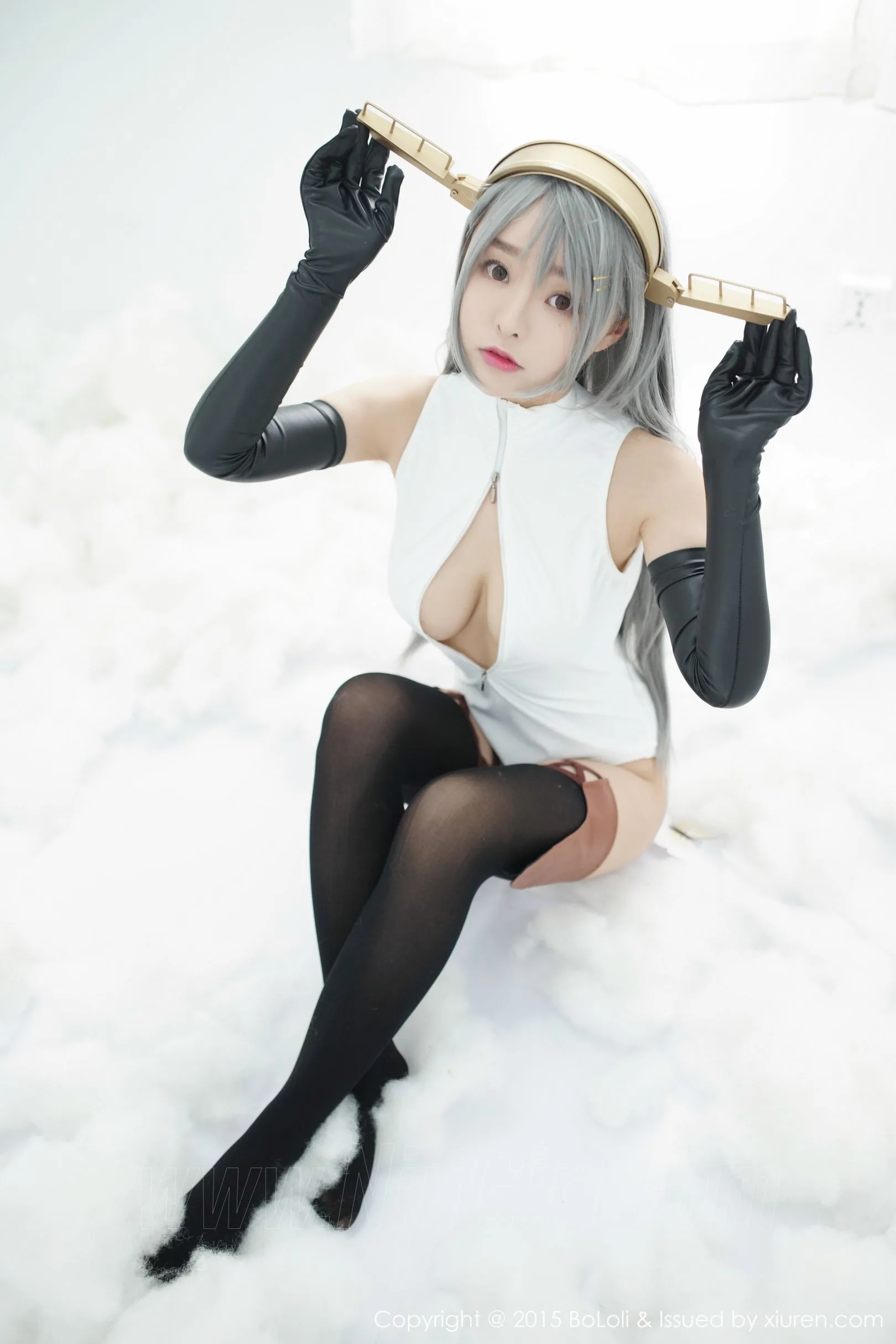 [Hội Polo BOLOli]VOL.034 Bộ cosplay mới của Shippo về Haruna từ "Kantai Collection" (phiên bản áo tắm hở ngực) - 14