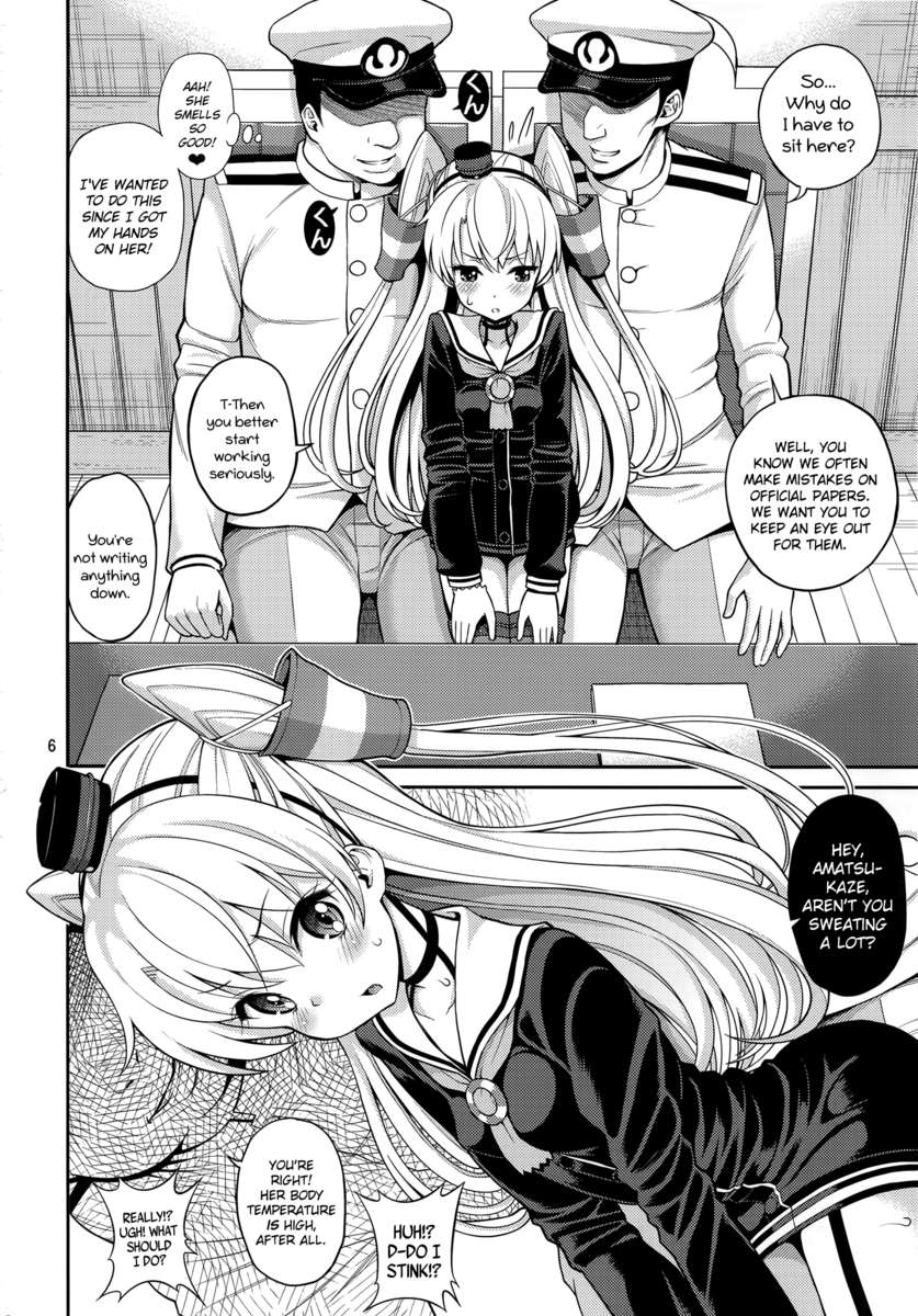 Amatsukaze đổ mồ hôi rất nhiều - 5