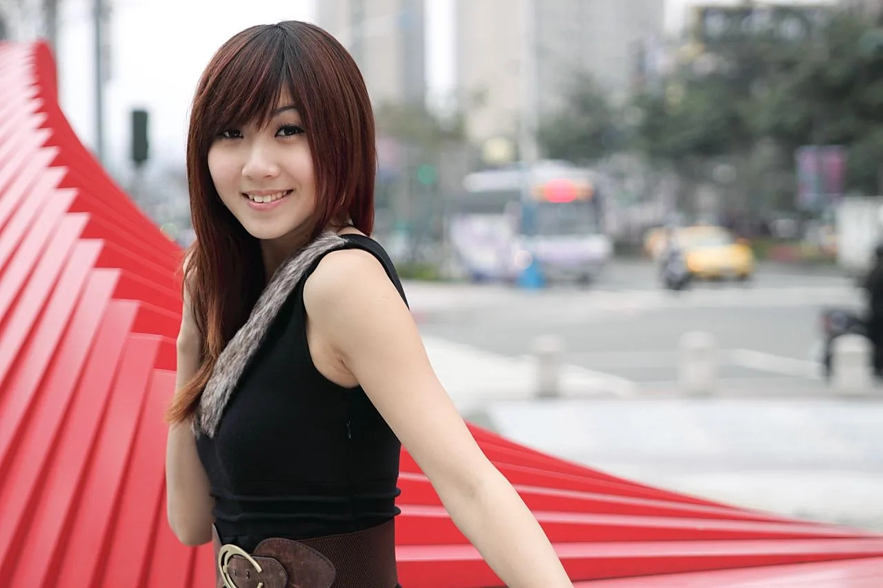 Cô gái Đài Loan Angel - Ảnh phong cách đường phố tại ga tàu Banqiao. - 9
