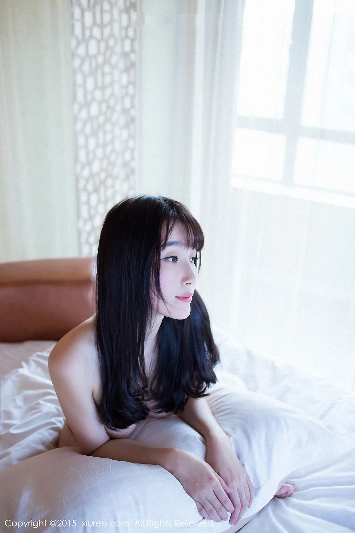 [XiuRen.com] Số 335 Le Duoduo - Wendy - Bộ ảnh nội y và tất đen cỡ lớn - 34