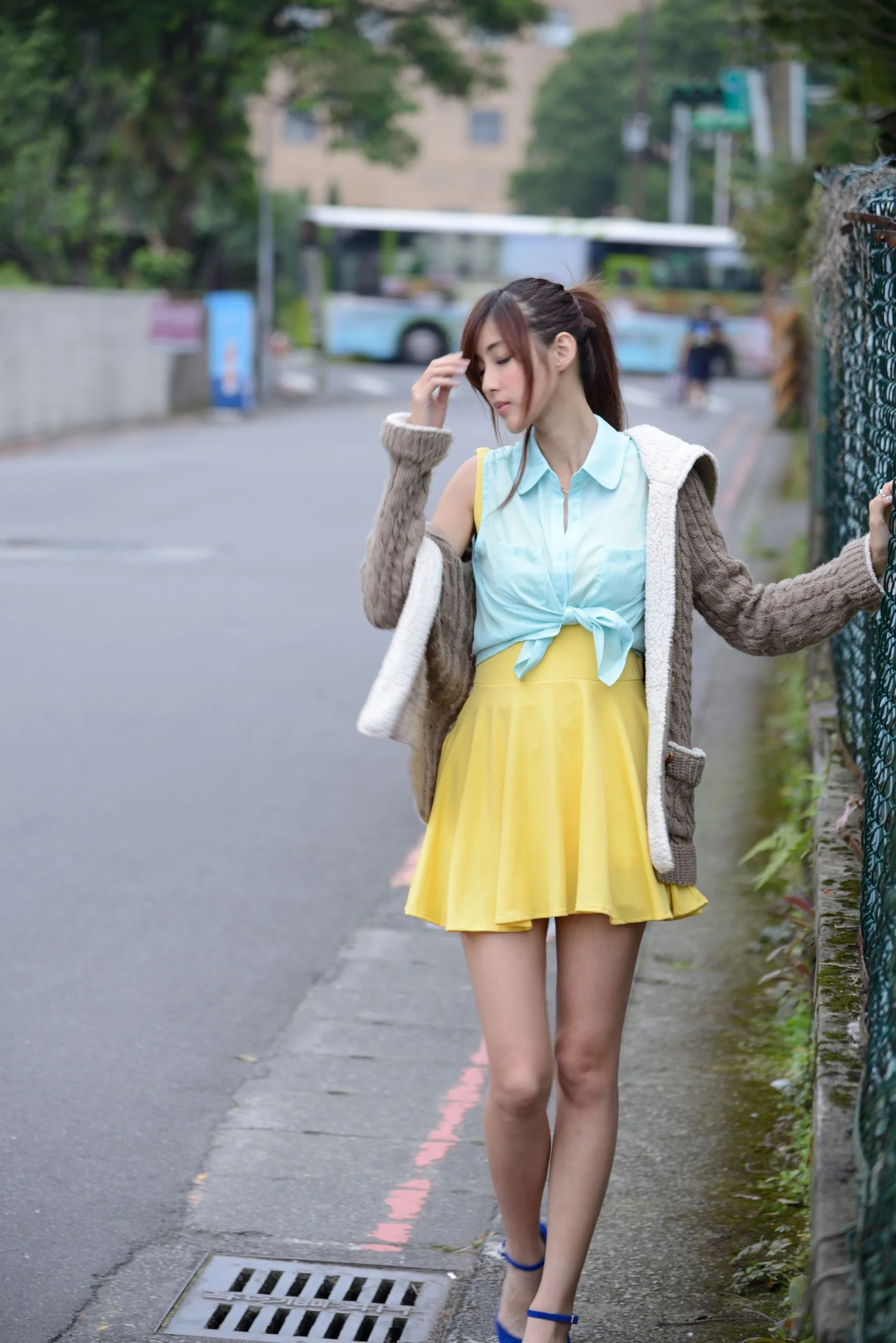 [Bộ sưu tập ảnh người đẹp Đài Loan] Kila Jingjing - Buổi chụp ảnh ngoại cảnh độ phân giải cao tại ký túc xá quân đội Mỹ (Bộ ảnh) - 105