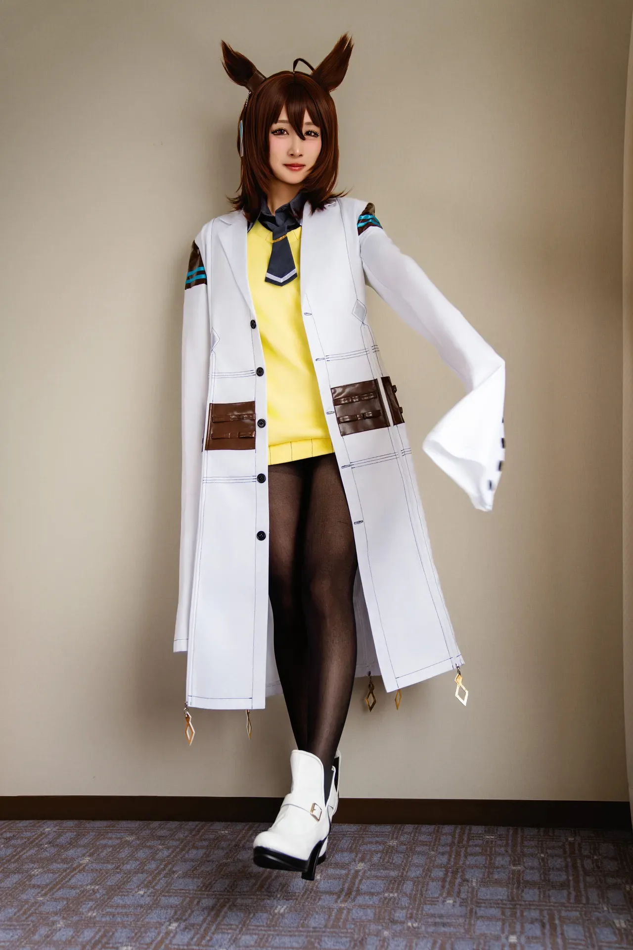 [COSH-316] [こすっち] 幻惑のタキオン！コスプレセンス抜群の高身長スレンダー美脚ビッチちゃんケモミミキュンイキガチ種付孕まSEX！！ - 30