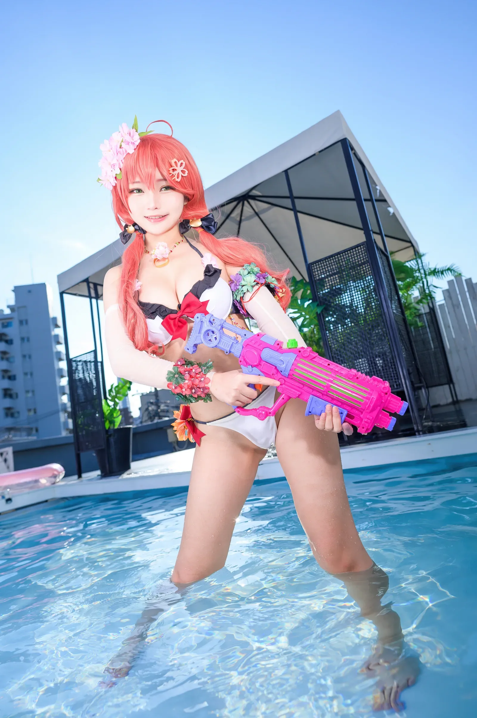 花梨 樱巫女比基尼 - 7