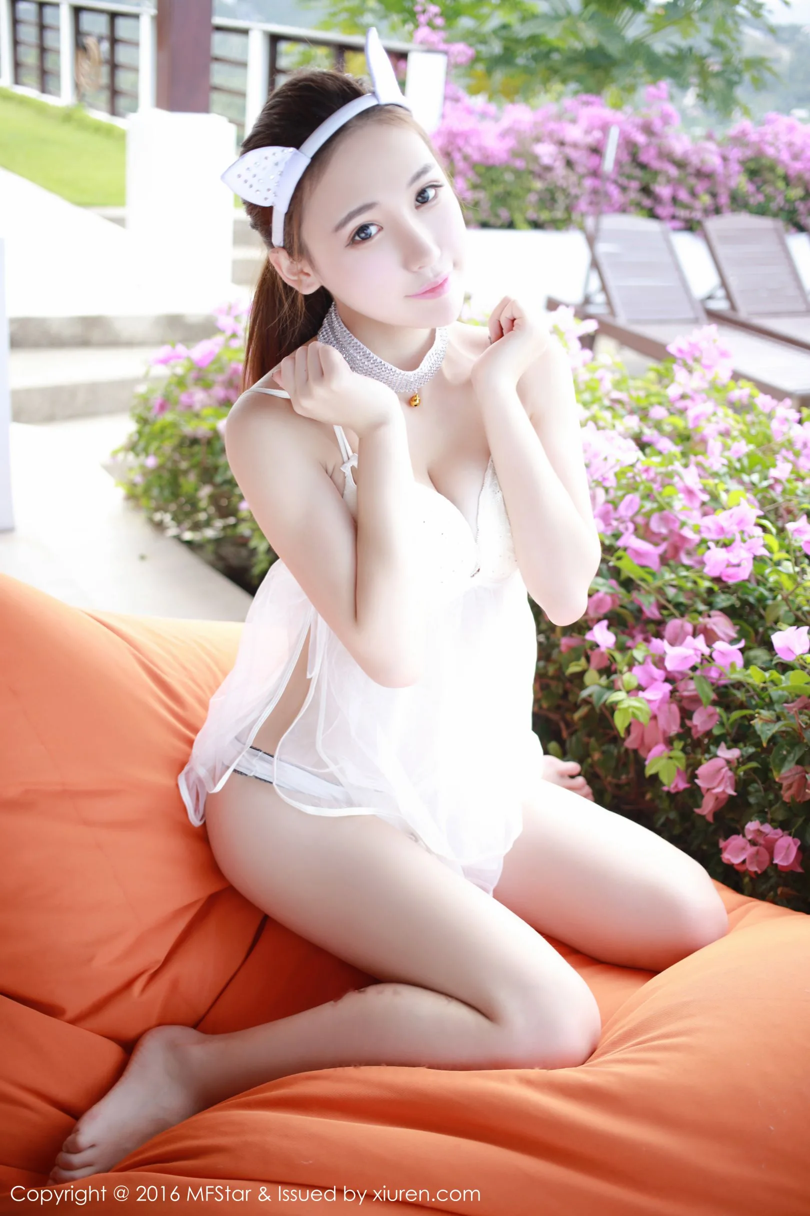 [Học viện người mẫu MFStar]VOL.044 Xiong Ya BOBO - Trang phục tai mèo + Bộ bikini gợi cảm - 20