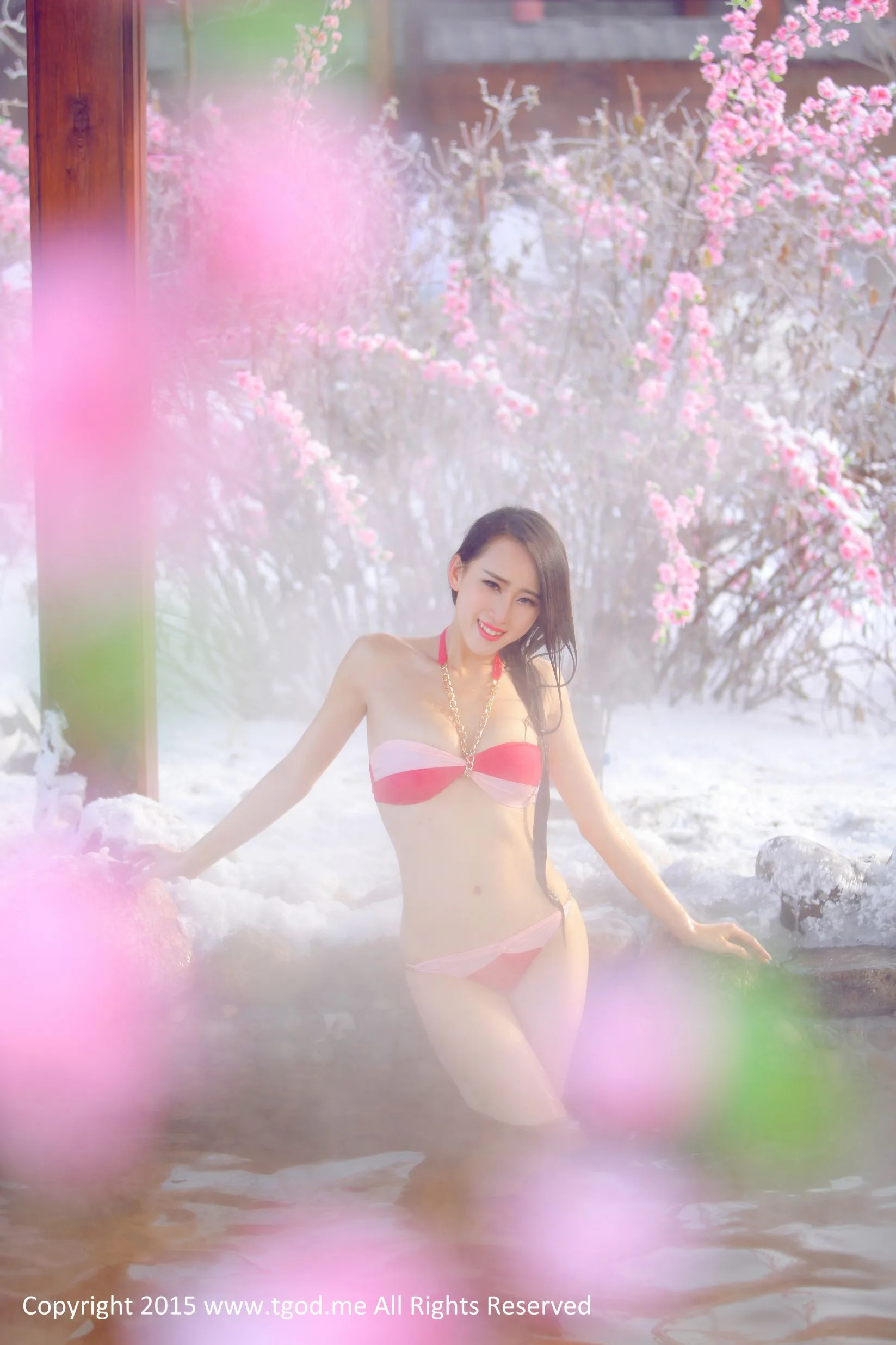 [TGOD đề cử Nữ thần] Người mẫu Luo Wanying - "Nữ thần đến" - Suối nước nóng Bắc Quốc Đại Khánh Lindian - 21