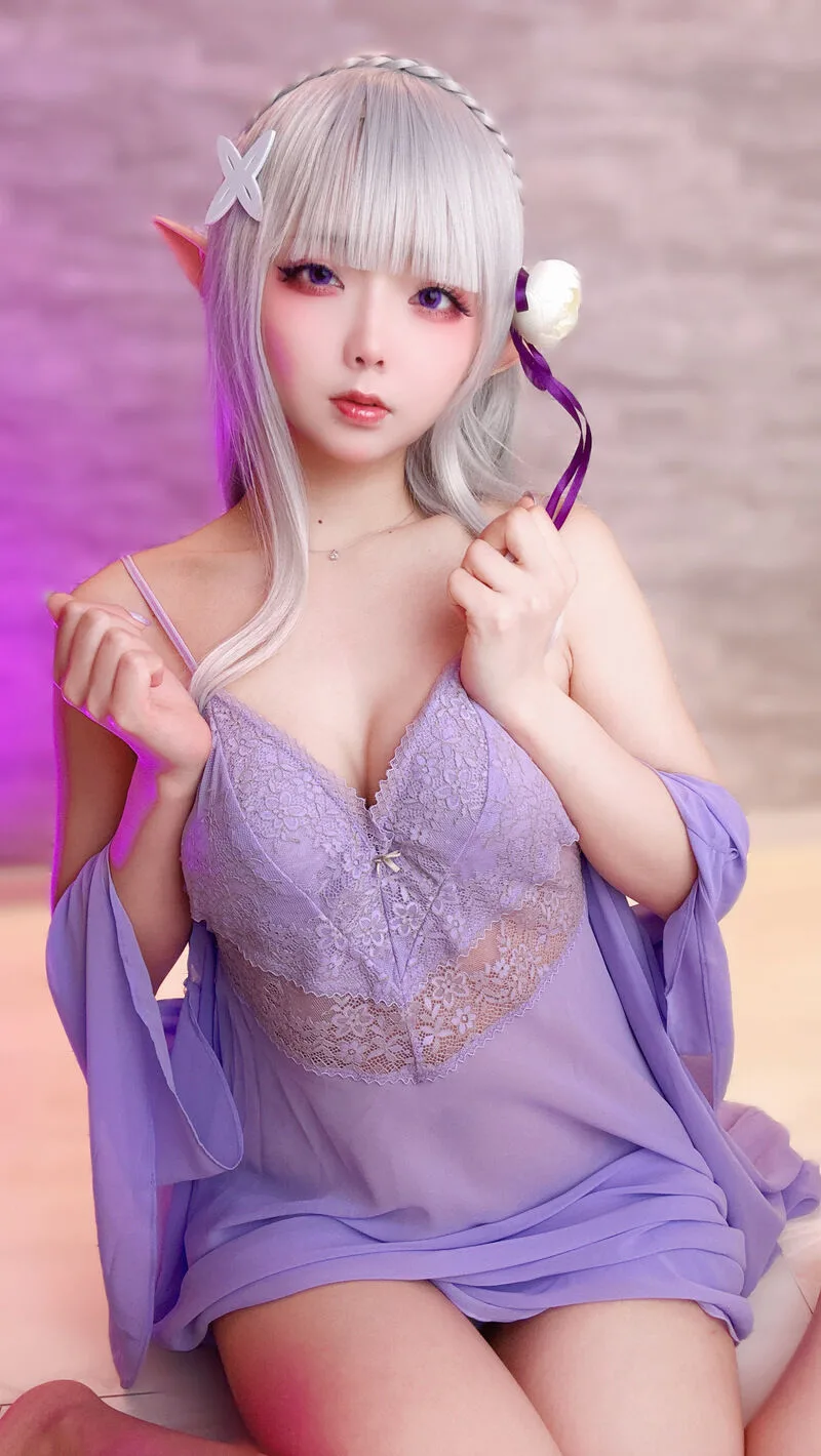【リゼ ／ エミ◯ア】夜はこれからよ💜 - 7