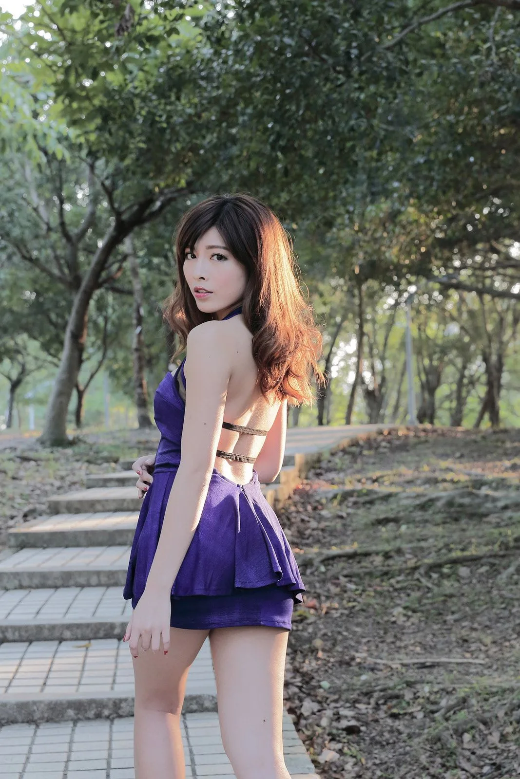 [Chương bổ sung của Beautyleg] Nữ hoàng băng giá Liao Kandi - Bộ ảnh chụp tại công viên đầu hè - 6