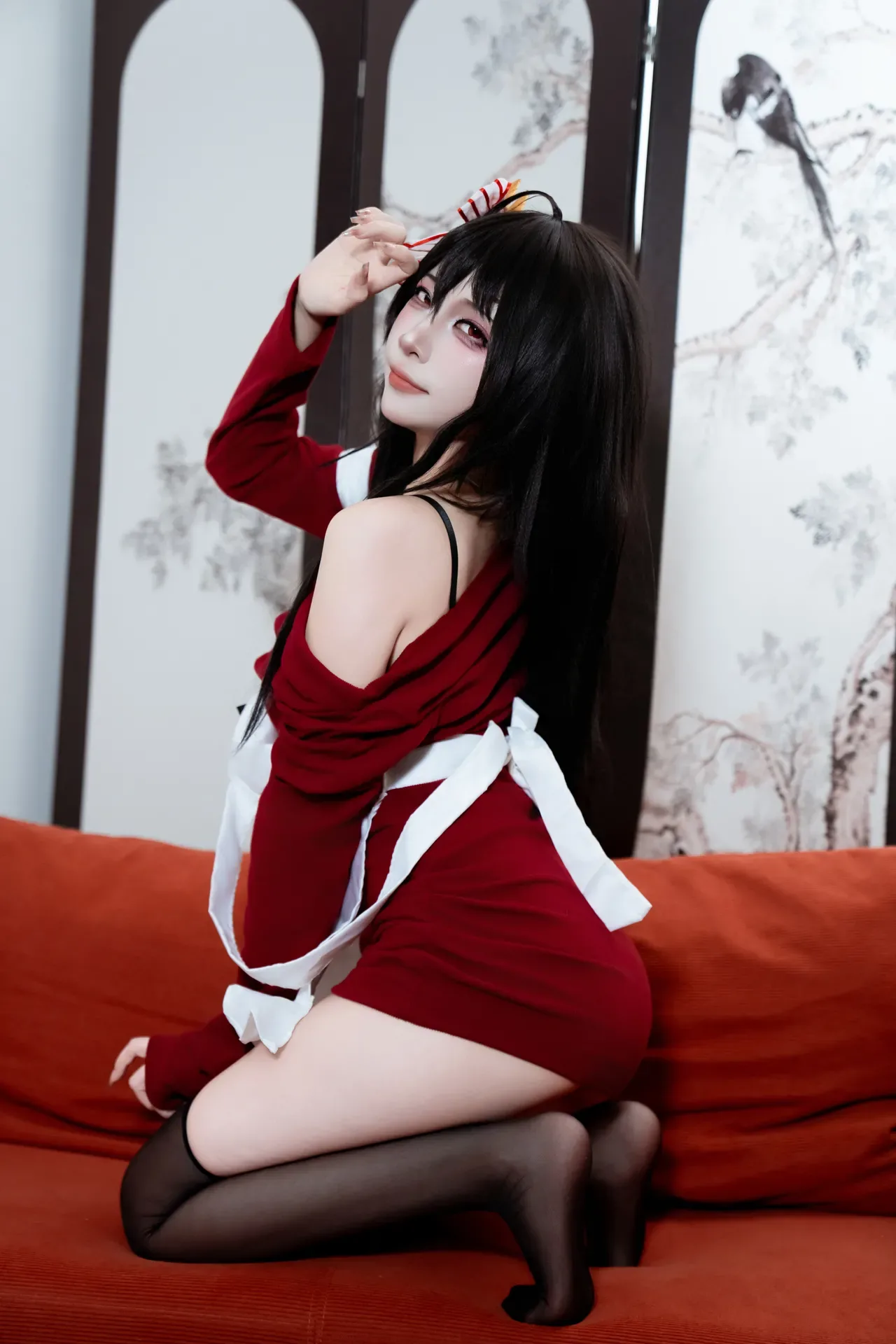 Nisa Nisa – Blue Blue Line Dairyo Home Clothes - 17