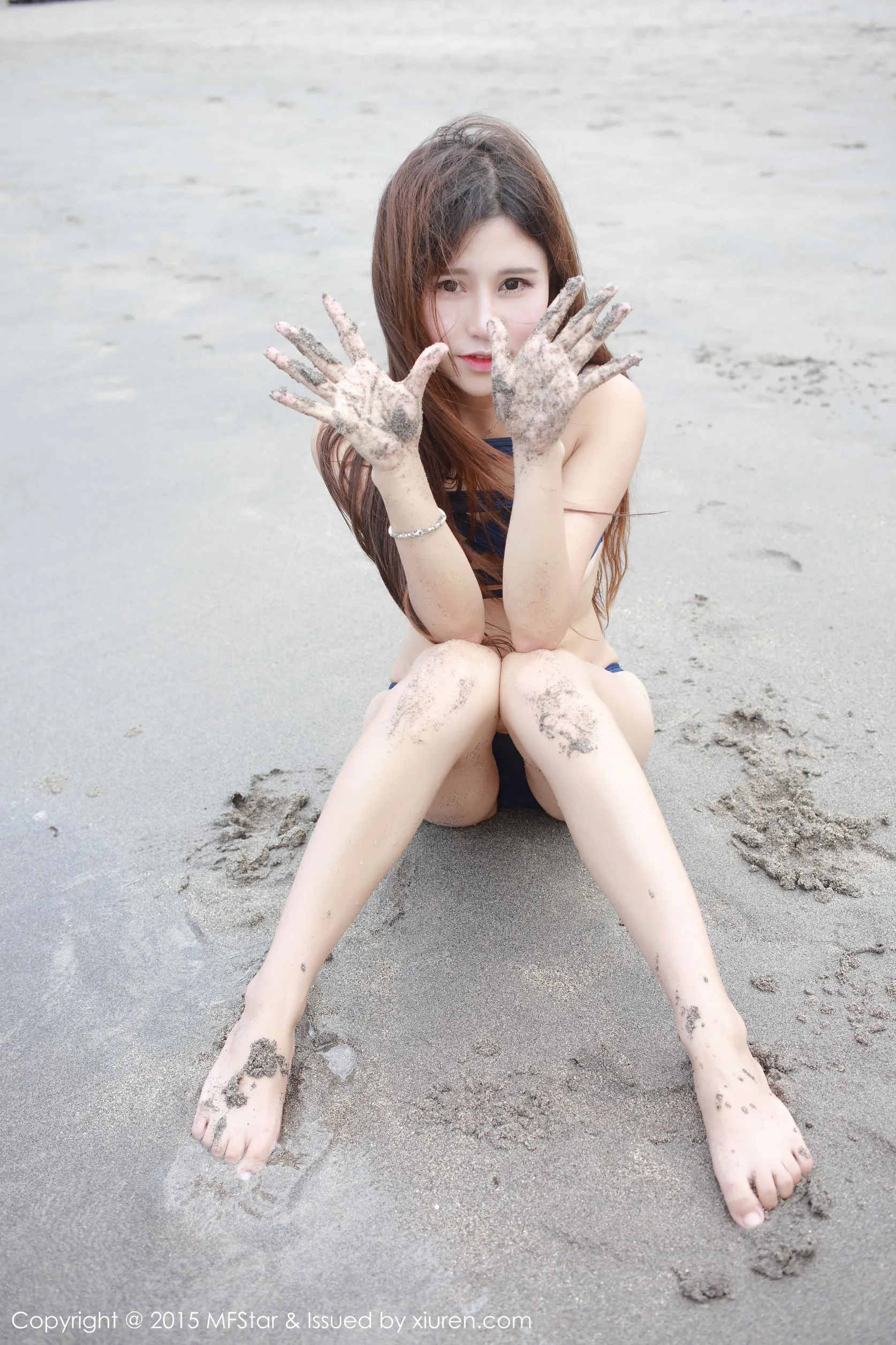 [Học viện người mẫu MFStar] Tập 026 Milk Chuchu - Bộ ảnh ven biển tươi tắn và bắt mắt - 46