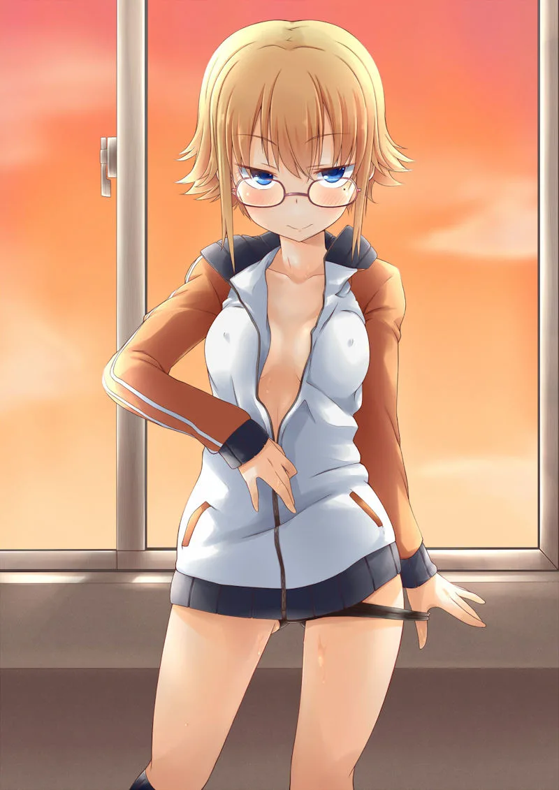 脱ぎかけパンツにドキッとする二次エロ画像 - 94