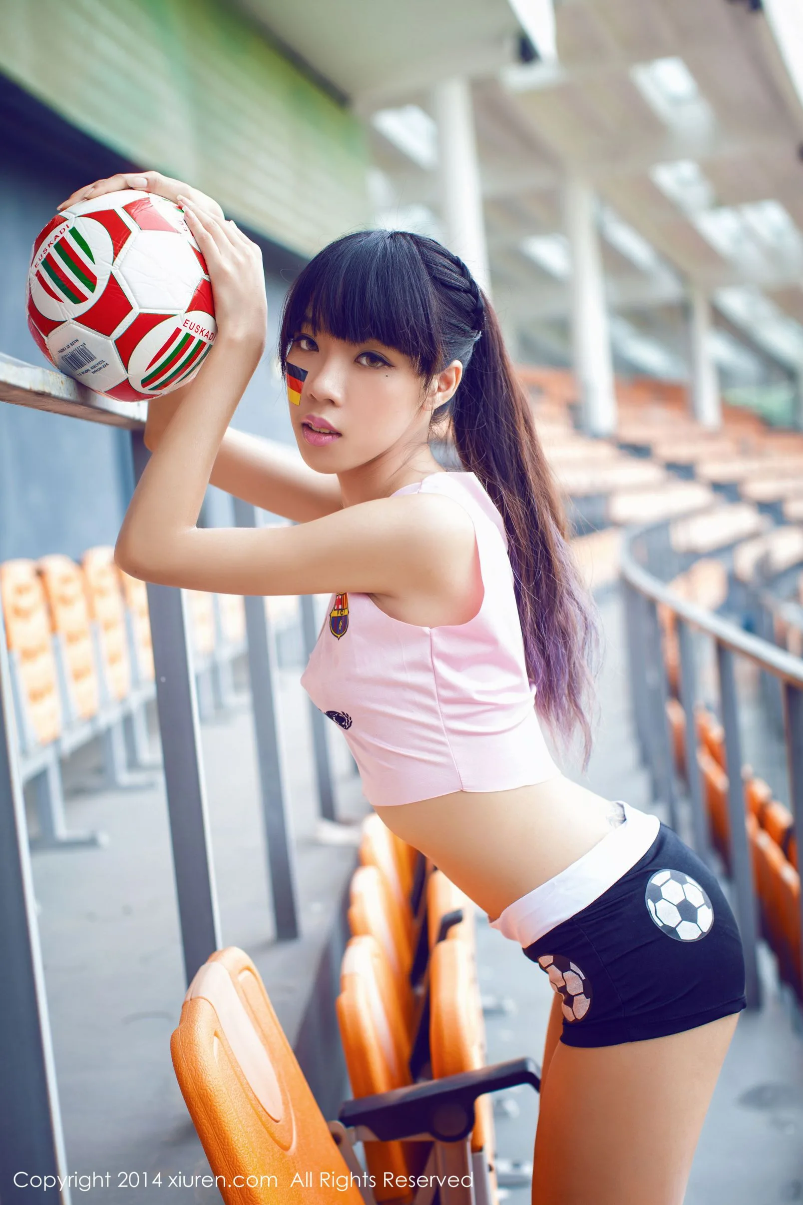 [XIUREN秀人网] Bộ sưu tập ảnh các em gái bóng đá World Cup 2014 Brazil - 36