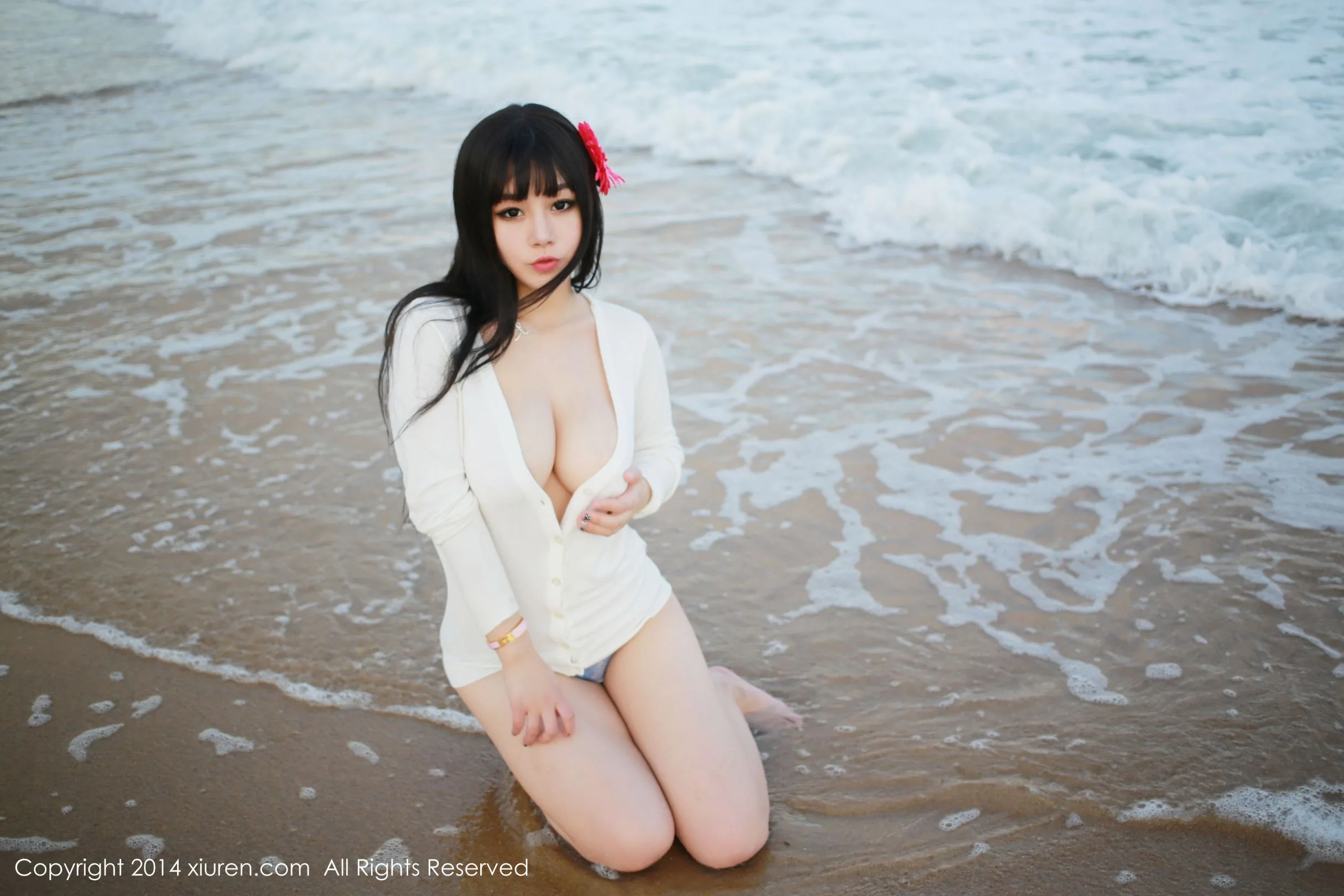 [XIUREN秀人网] Barbie Kerr - Bộ ảnh thứ hai của Tam Á - 6