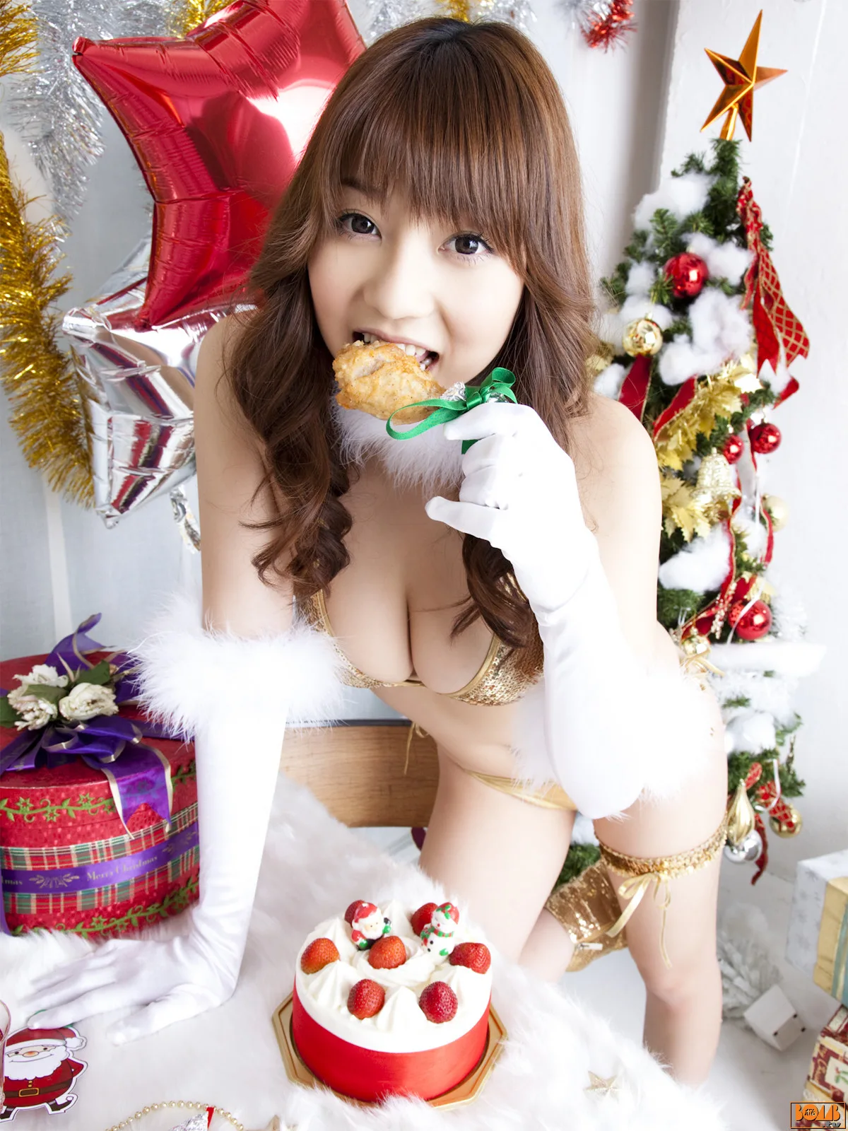 Bom.TV] Maya Koizumi / Yume Saito / Yui Koike / Mai Fukuda "X'mas" Gravure - 13
